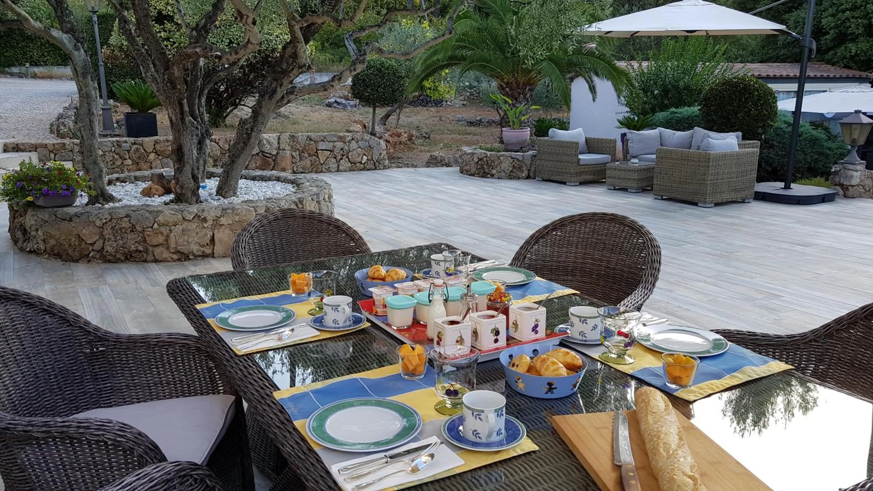 On site in B&B Les Grillons