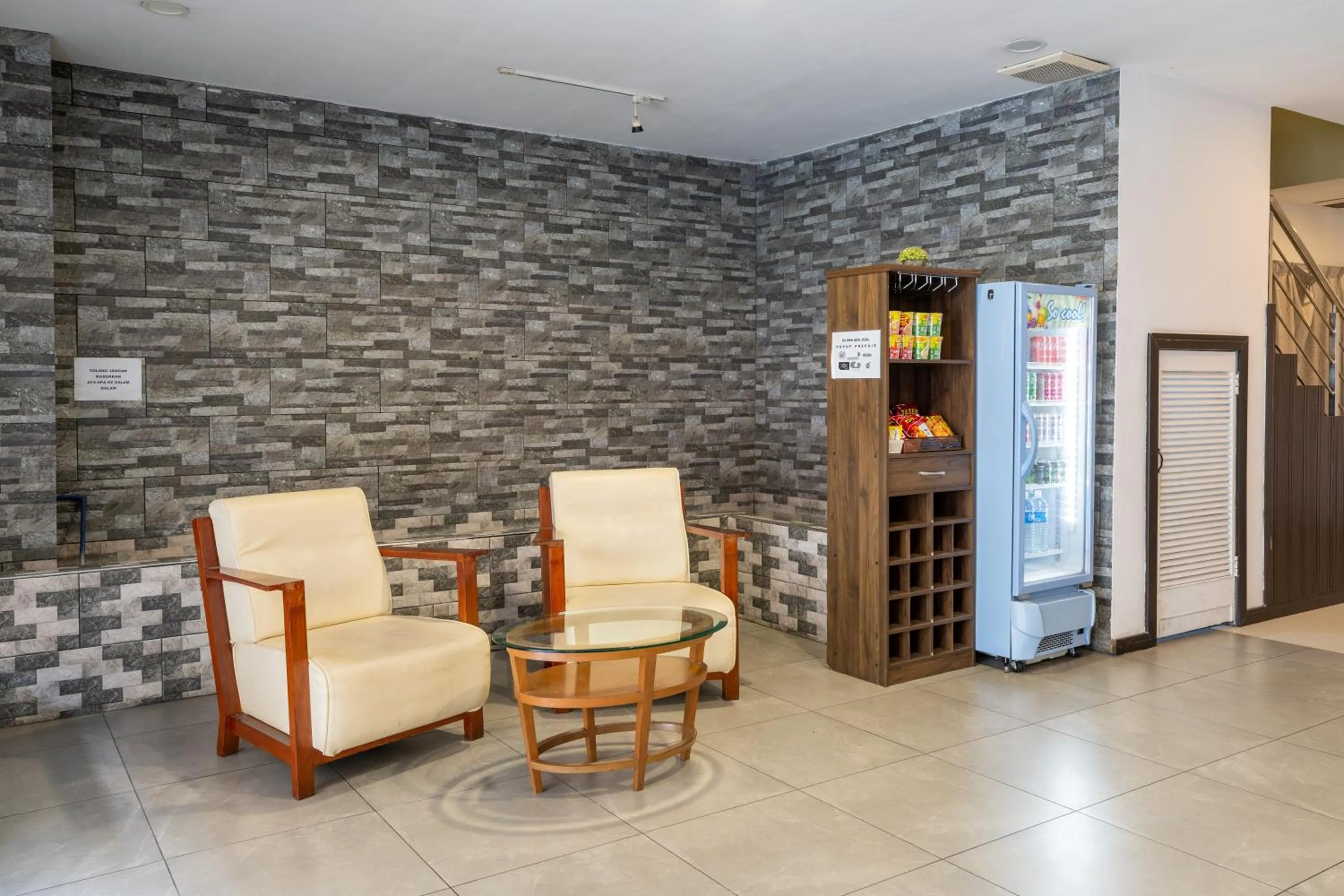 Lobby or reception in Pertama Lodge