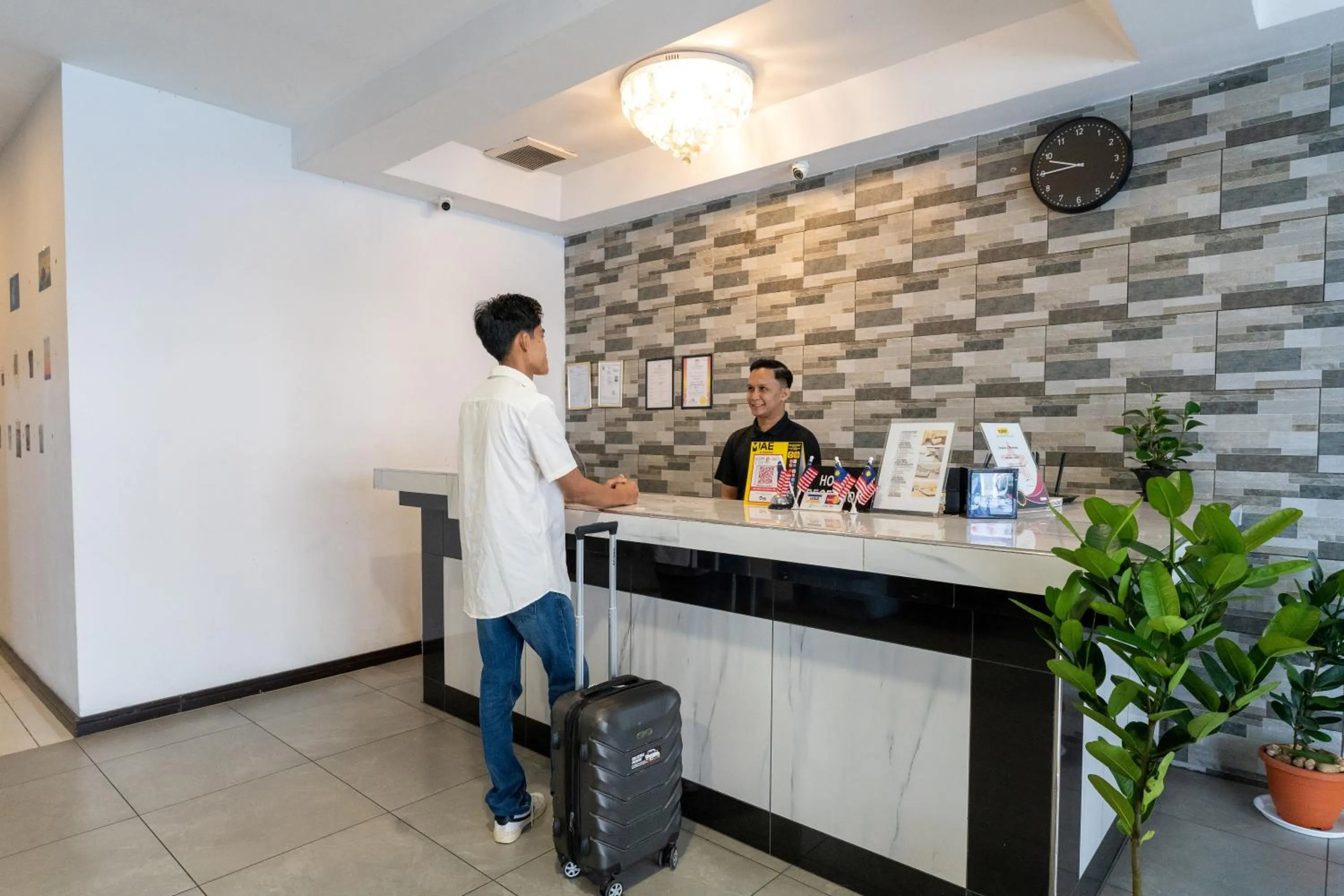 Lobby or reception in Pertama Lodge