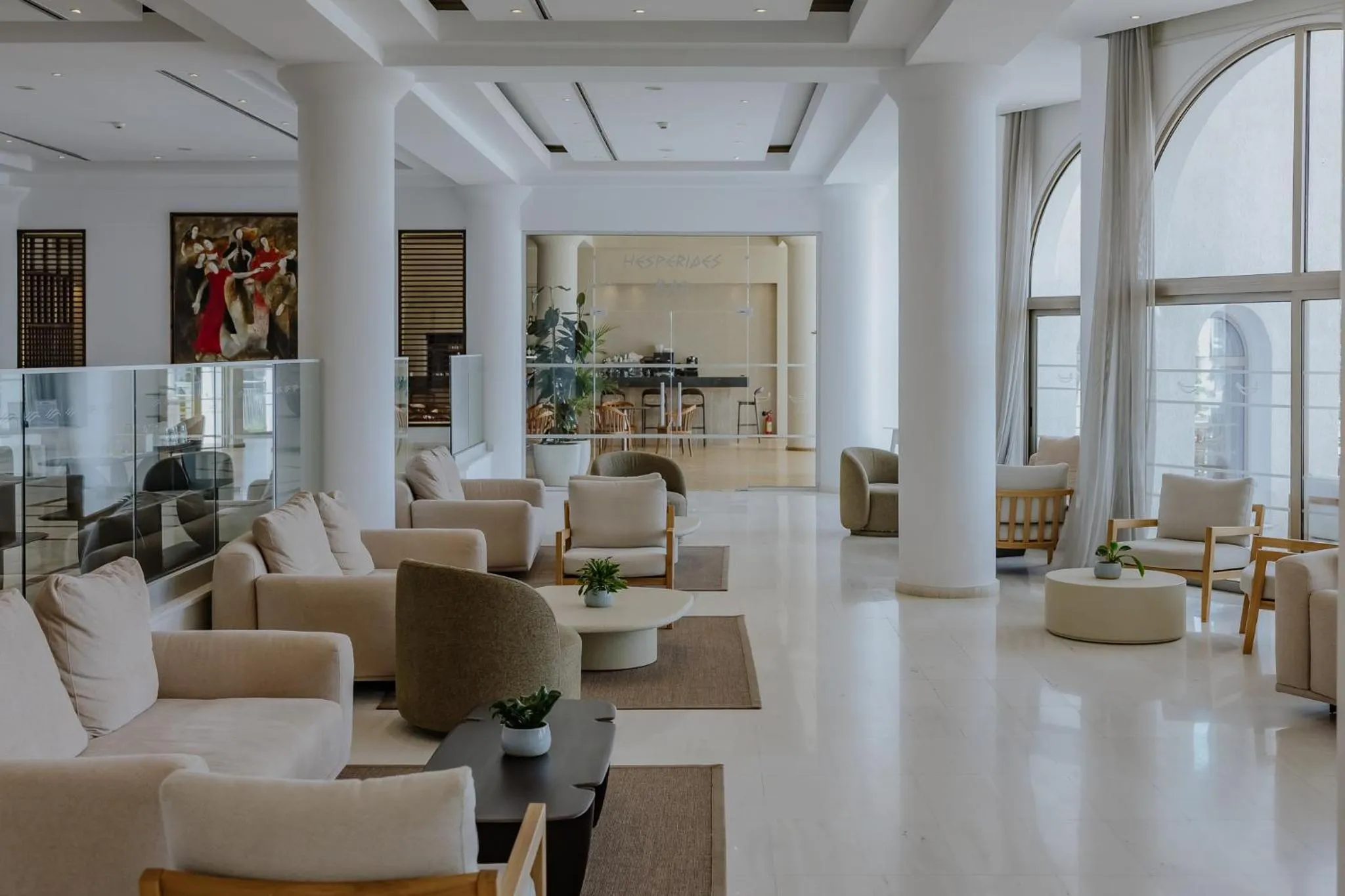 Lobby or reception in Golden Coast Beach Hotel