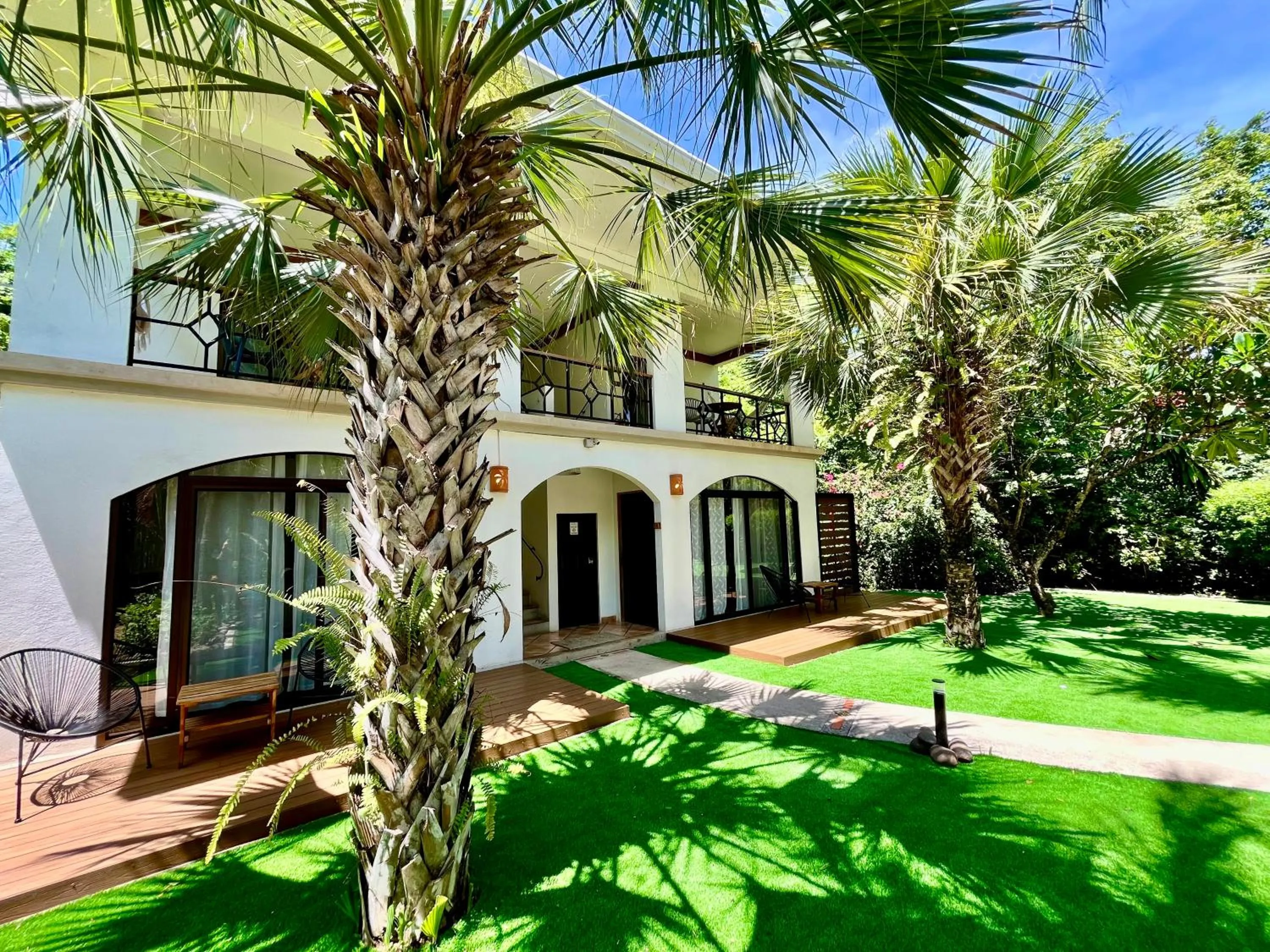 Garden in Hotel Cantarana