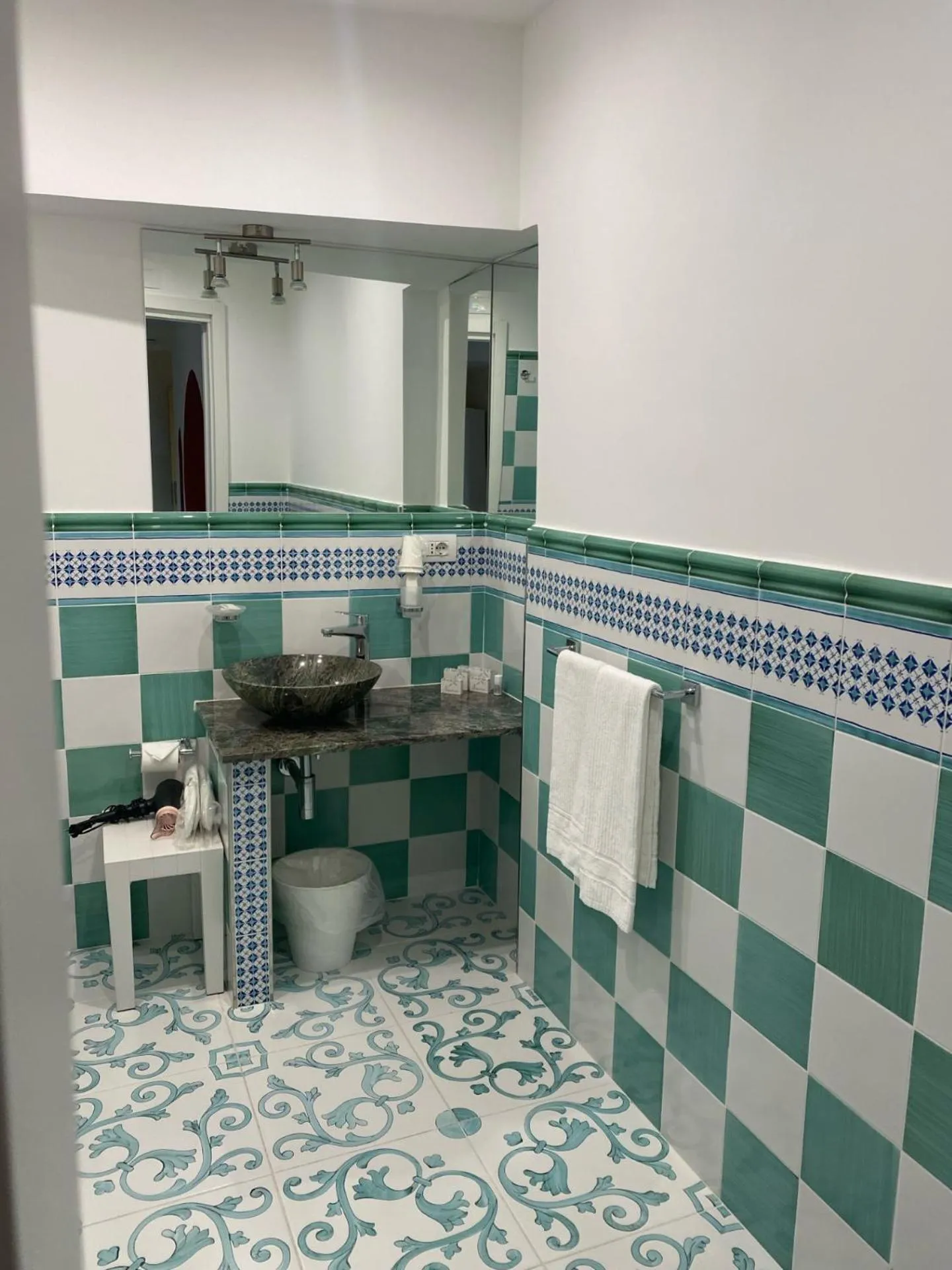 Bathroom in Hotel Bonadies