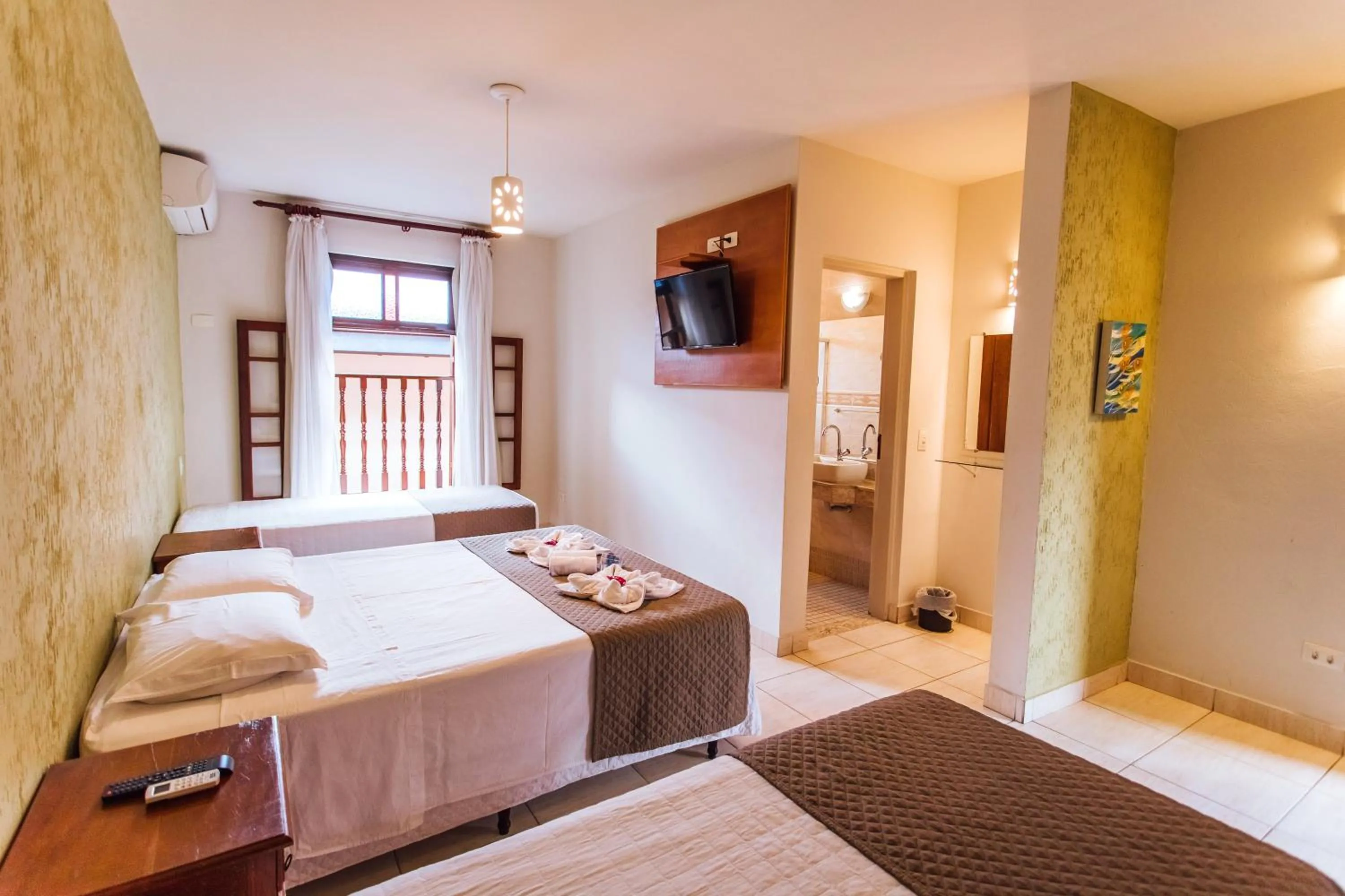 Bed in VELINN Pousada Villa Caiçara