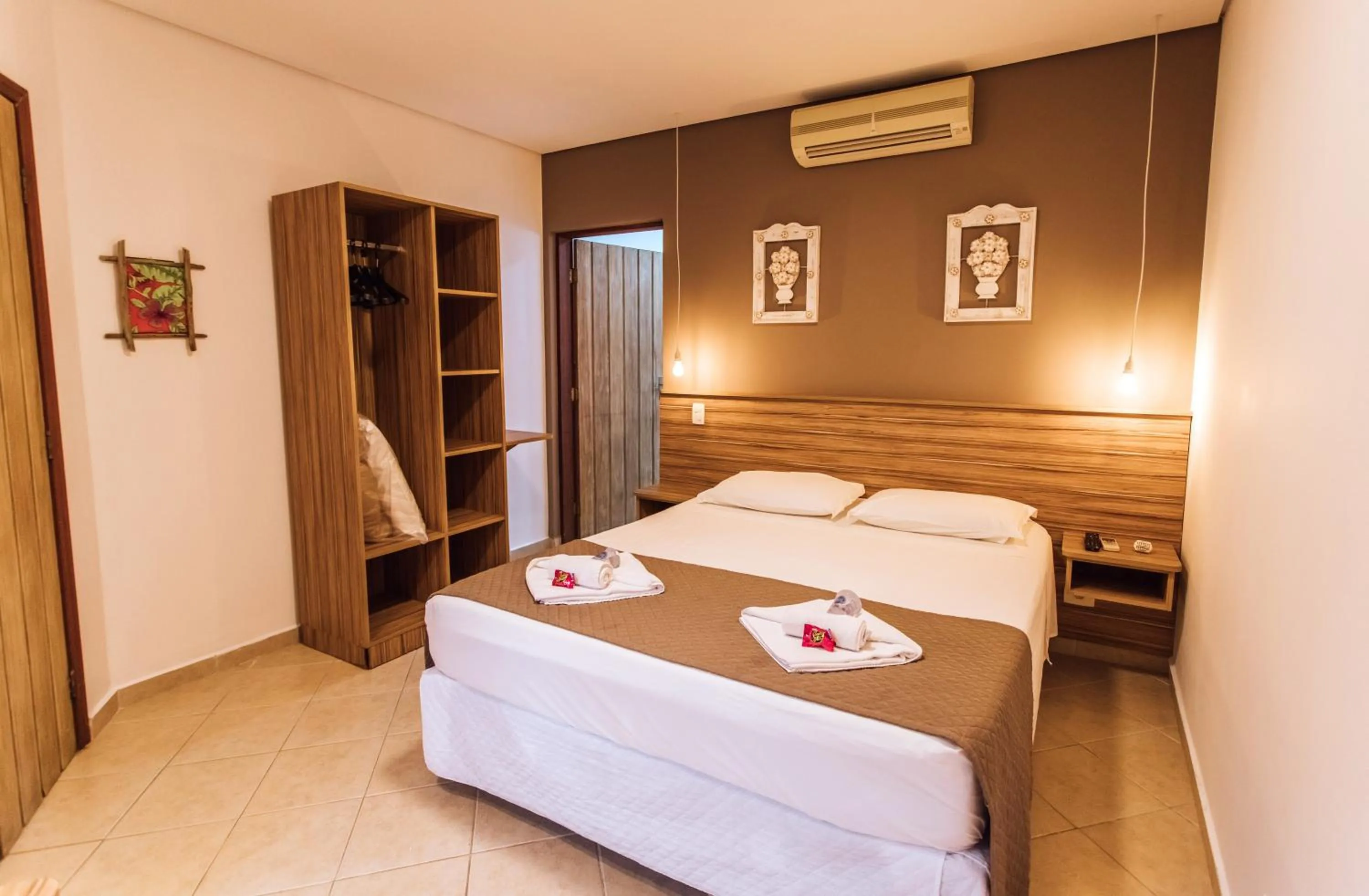 Bed in VELINN Pousada Villa Caiçara