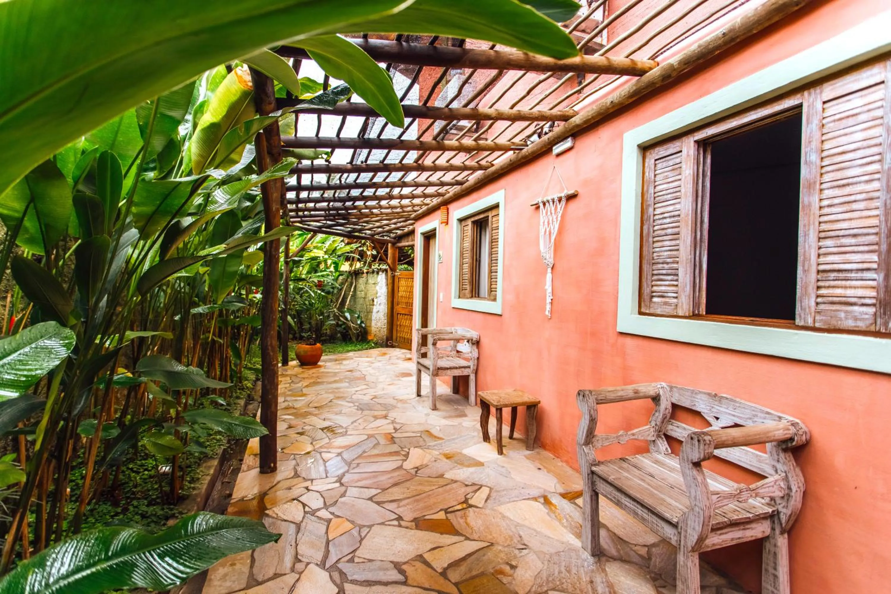Patio in VELINN Pousada Villa Caiçara