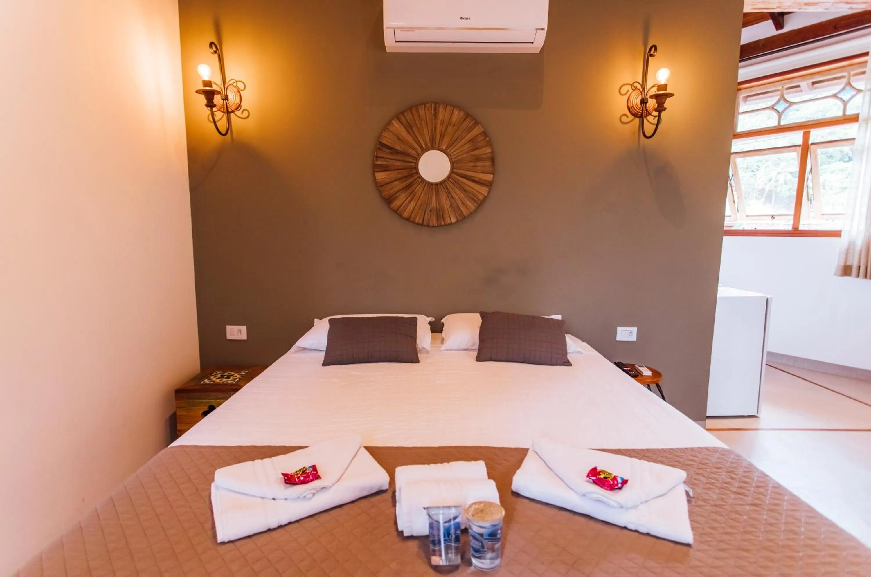 Bed in VELINN Pousada Villa Caiçara