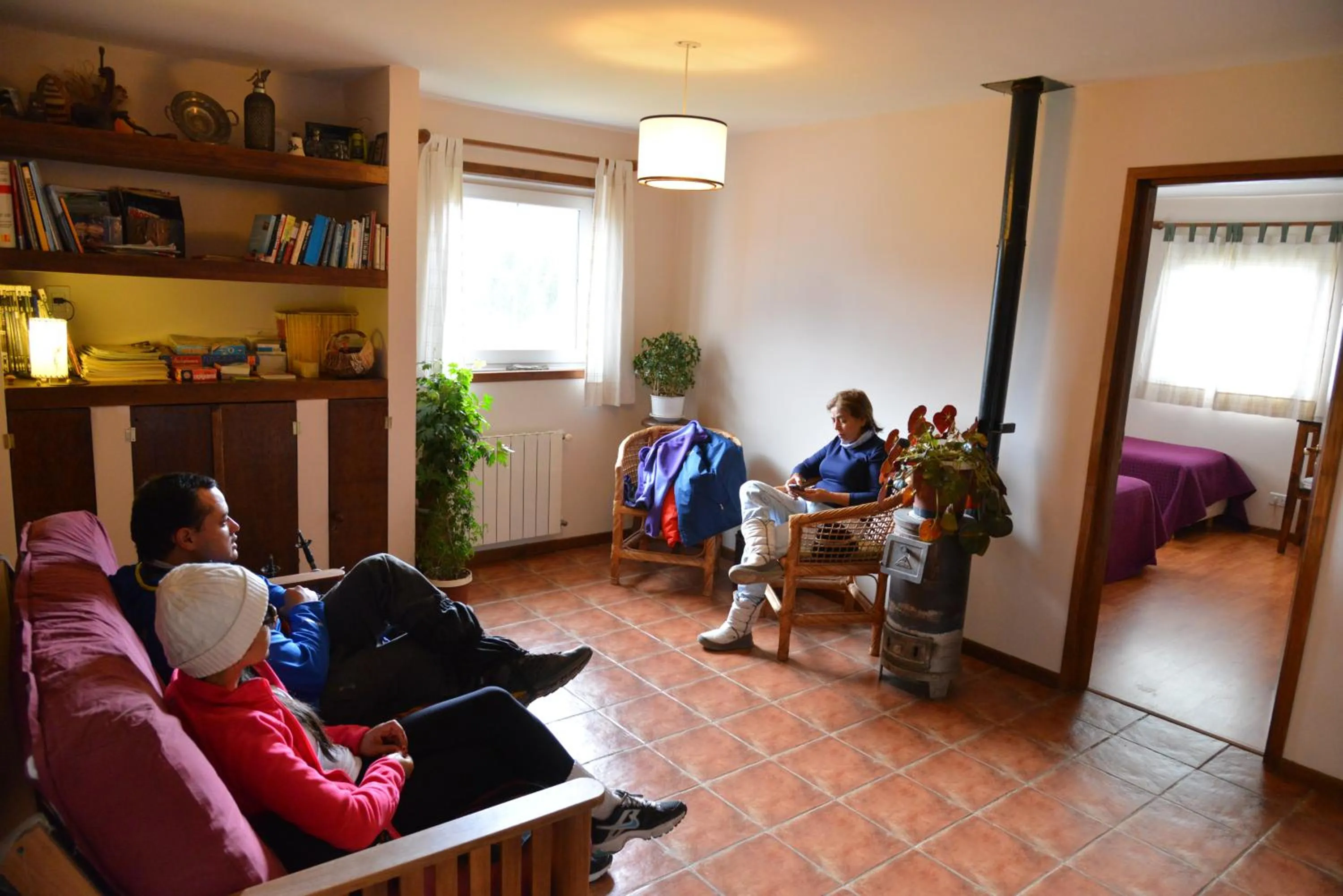 Library in Nothofagus Bed & Breakfast