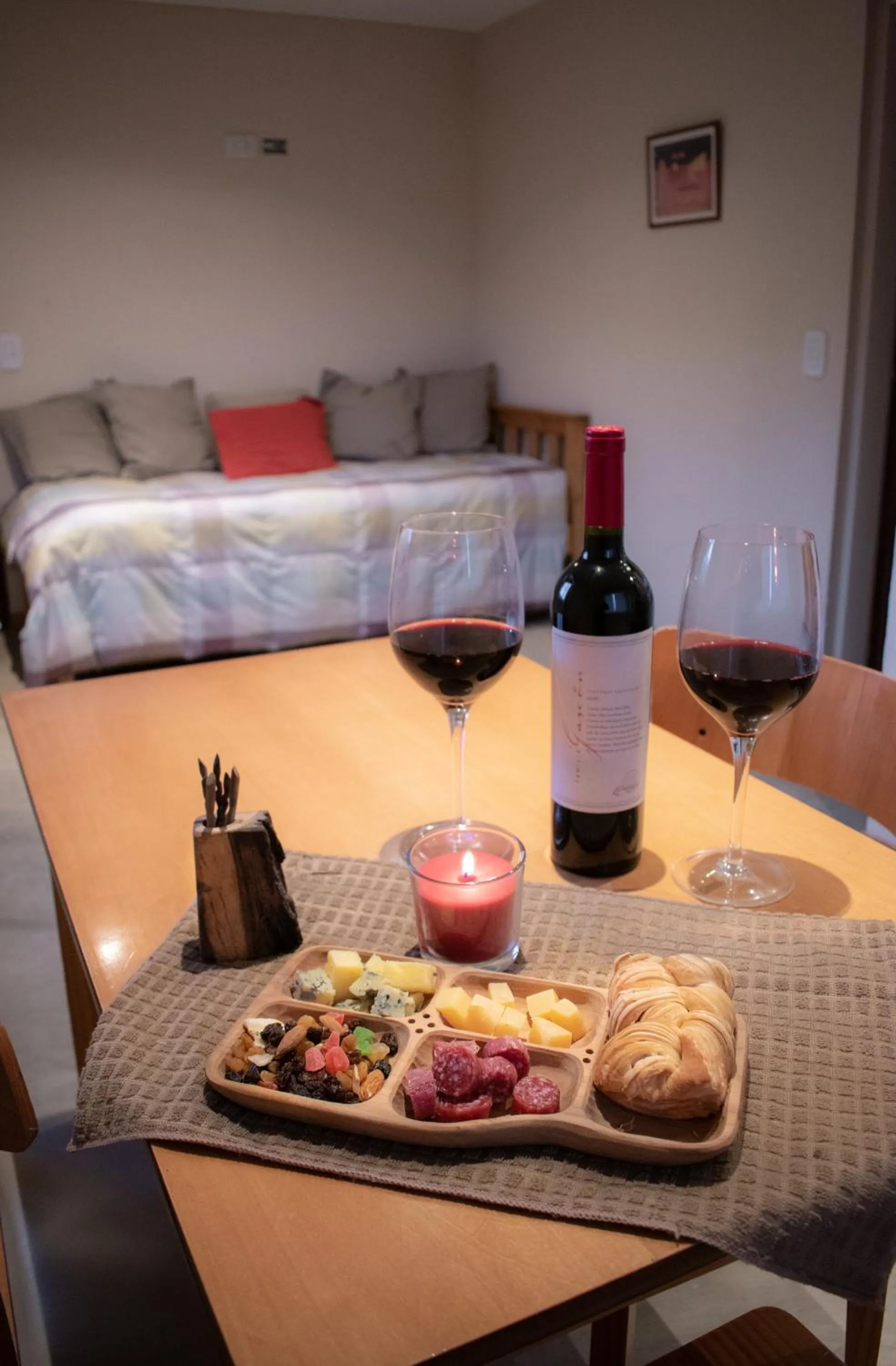 Living room in Paraiso Patagónico Bungalows and Aparts