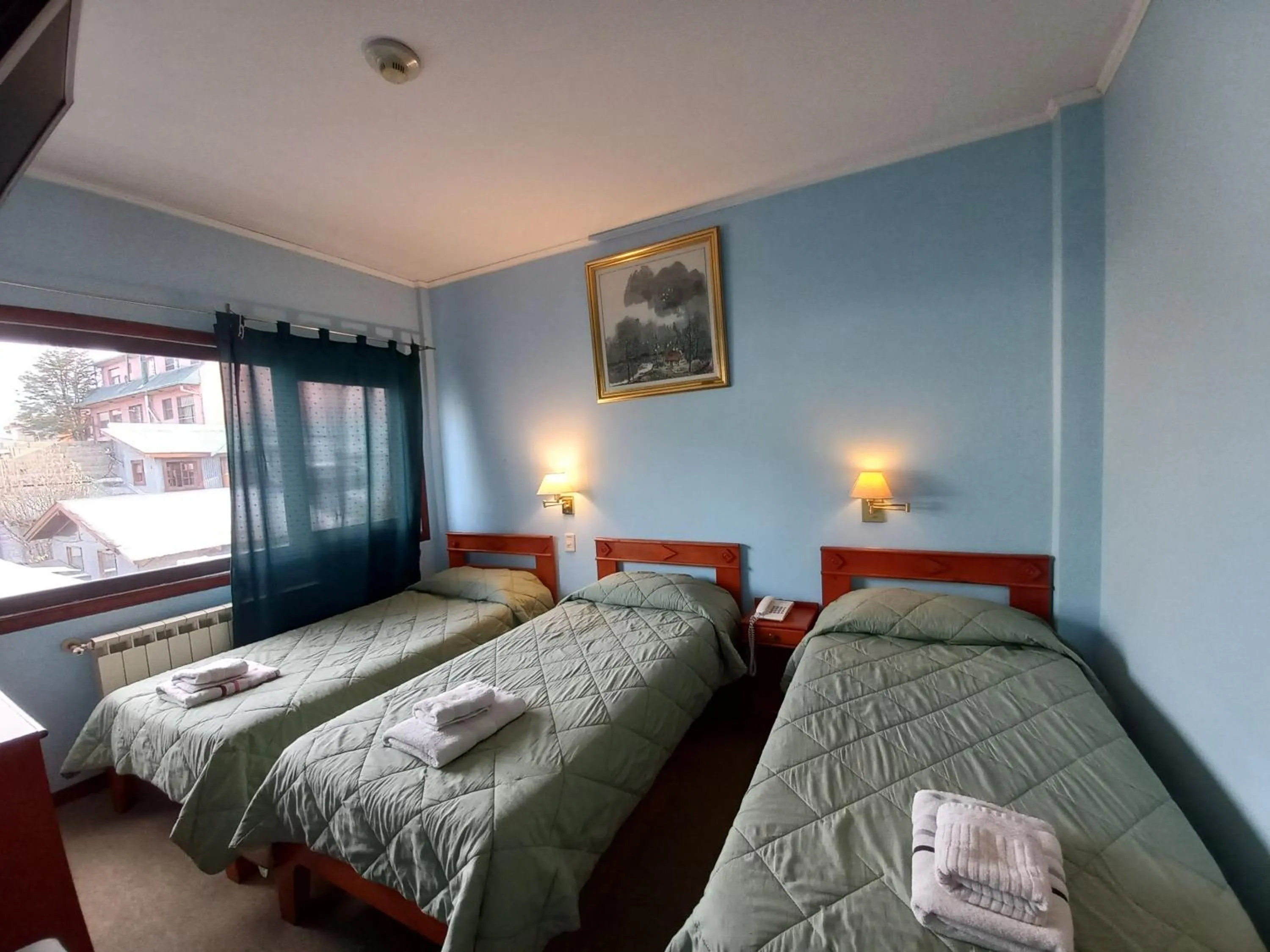 Bed in Hotel Antartida Argentina