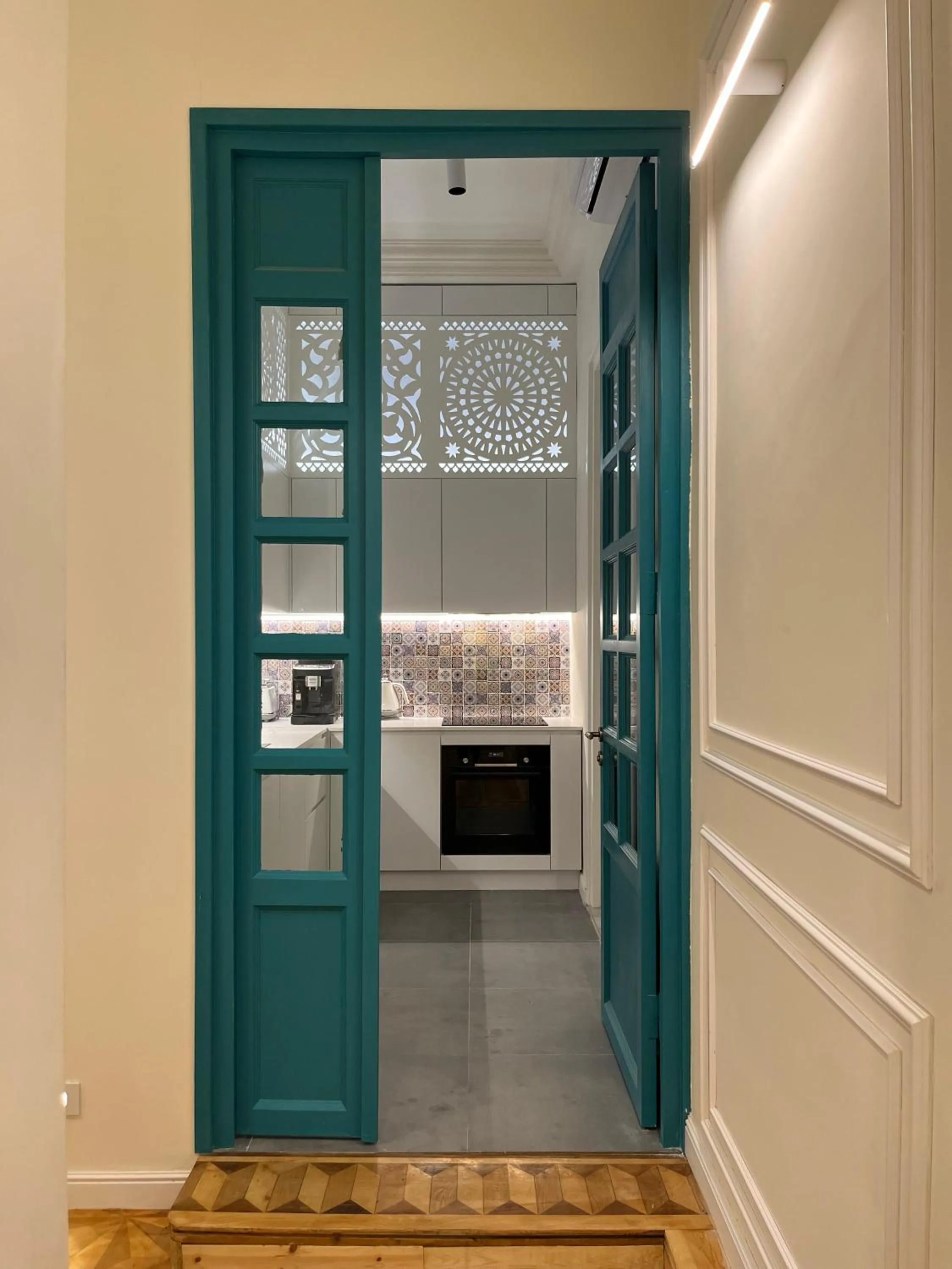 Kitchen or kitchenette in Paskunji Residence