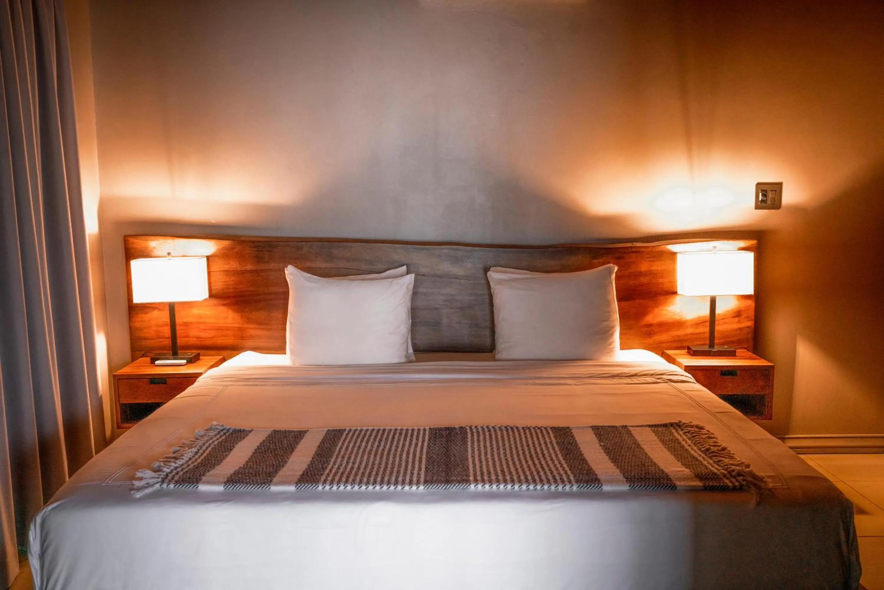 Bed in Oxygen Jungle Villas & Spa