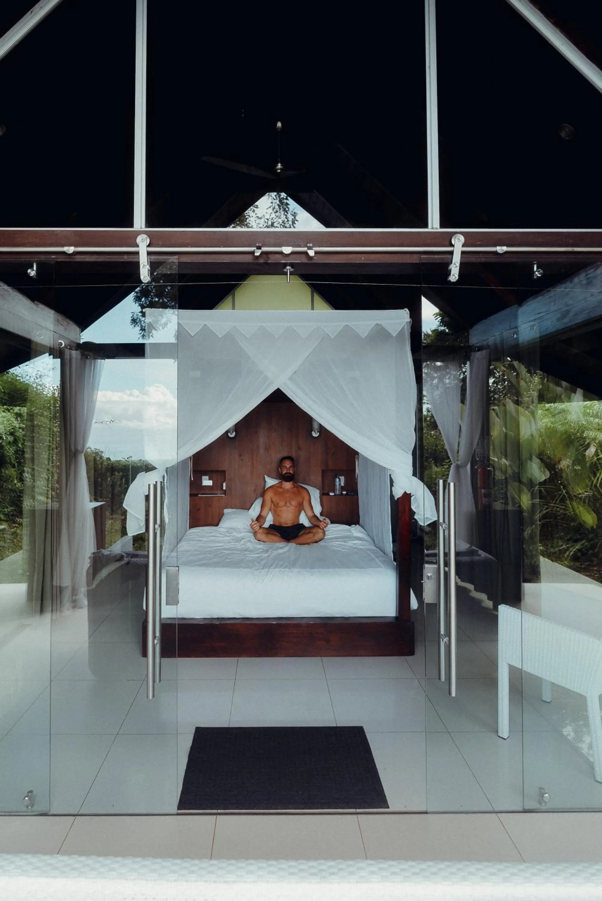 Bed in Oxygen Jungle Villas & Spa