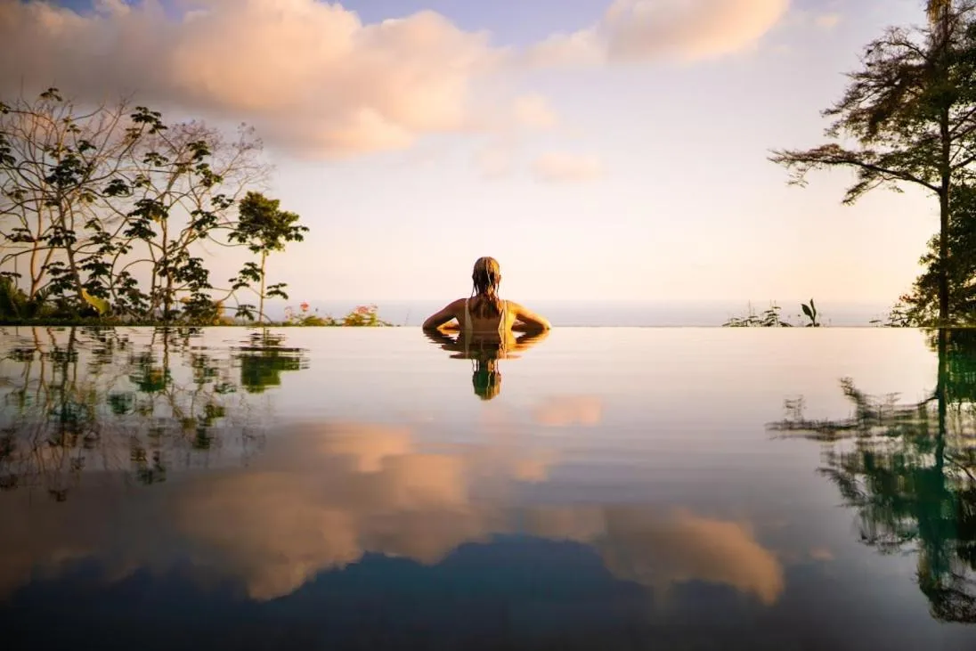 Pool view in Oxygen Jungle Villas & Spa