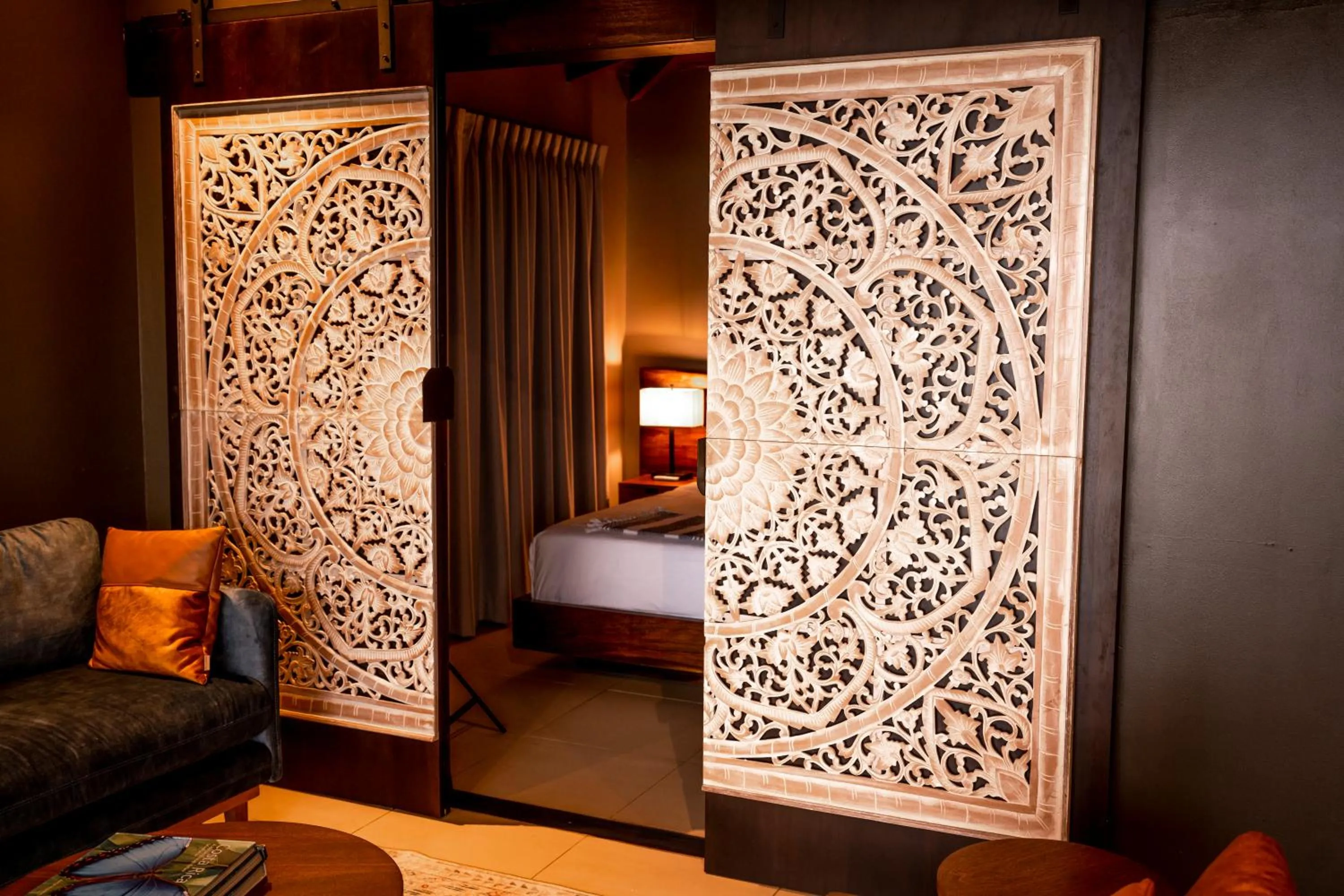 Bed in Oxygen Jungle Villas & Spa