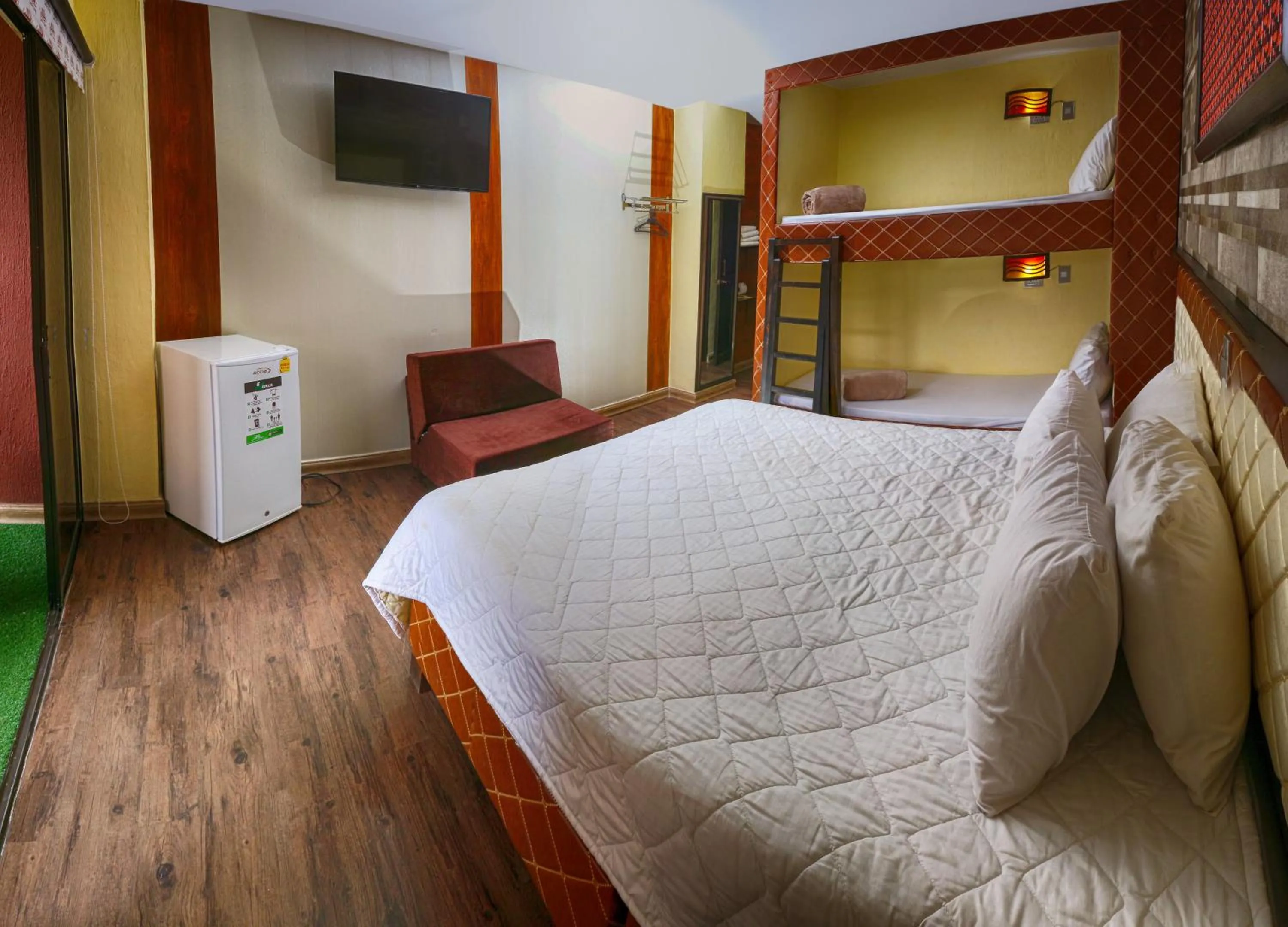 Bed in Hotel Castillo Resort