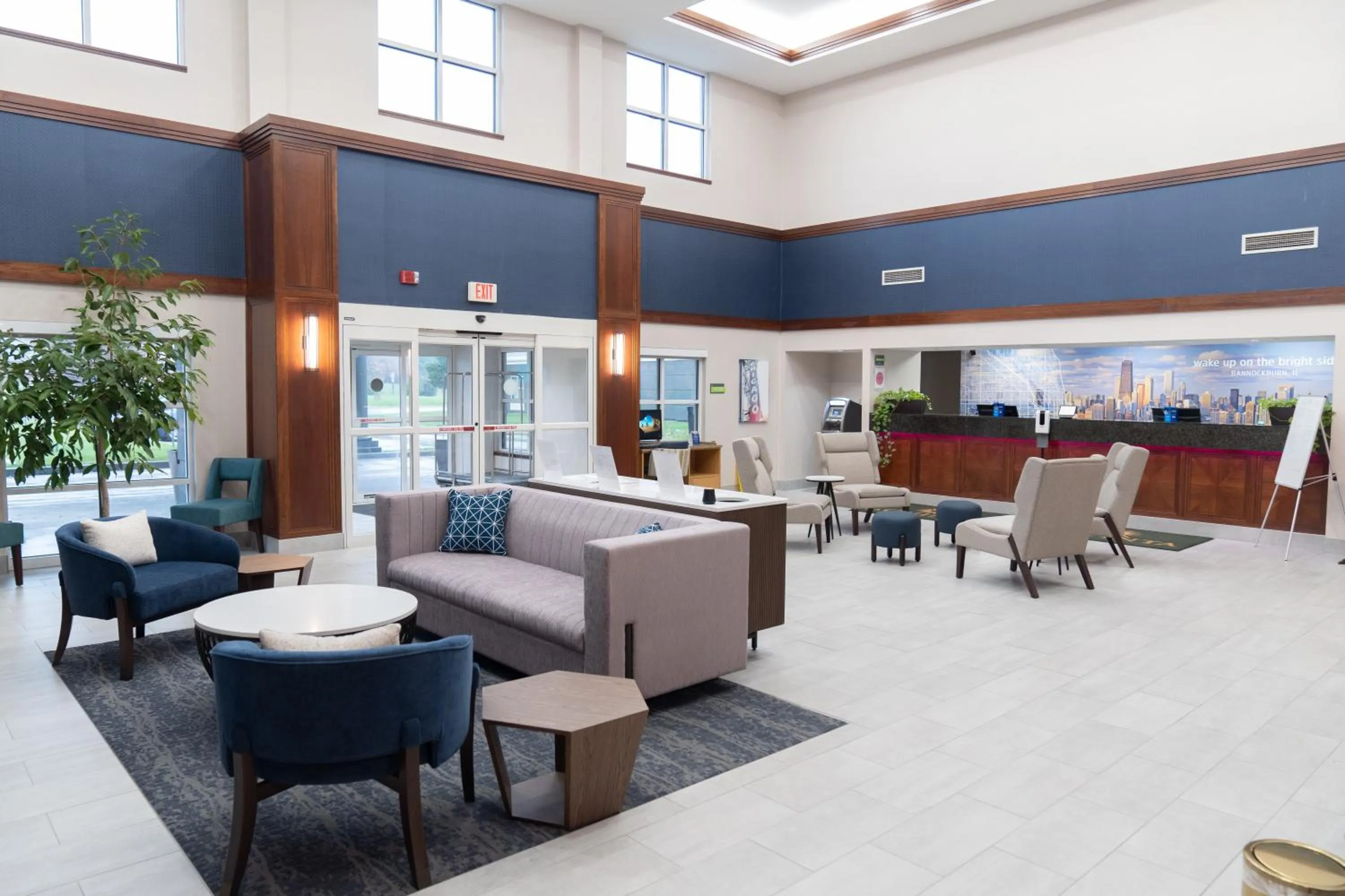 Lobby or reception in La Quinta by Wyndham Bannockburn-Deerfield