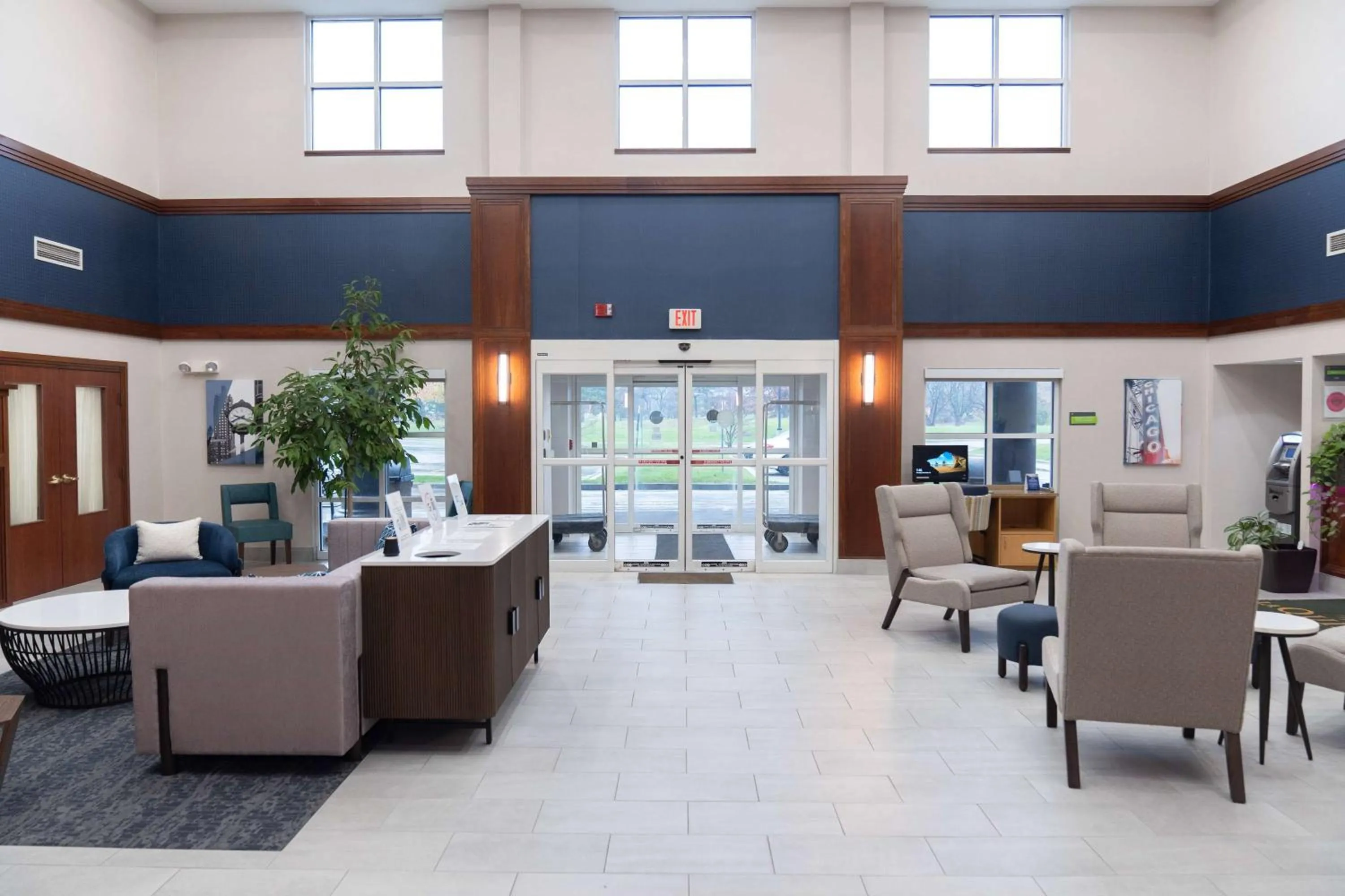 Lobby or reception in La Quinta by Wyndham Bannockburn-Deerfield