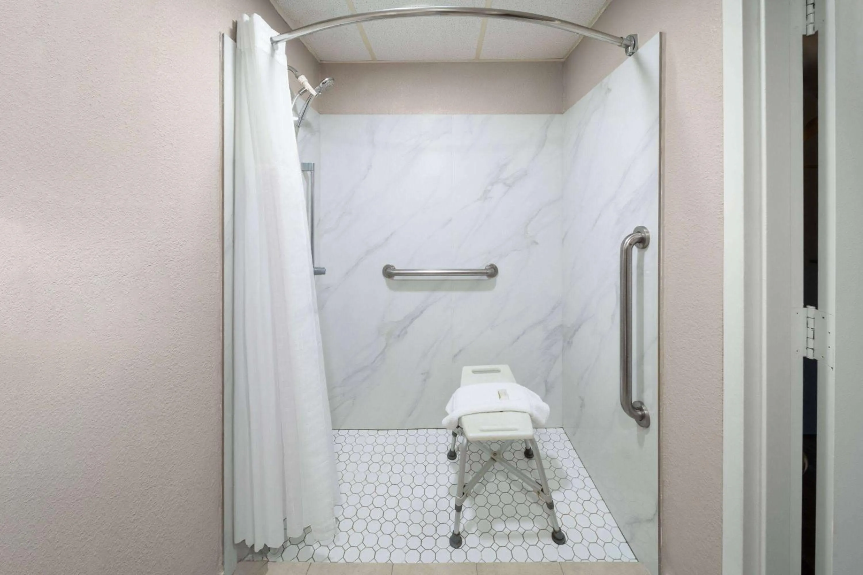 Shower in Super 8 by Wyndham Buffalo