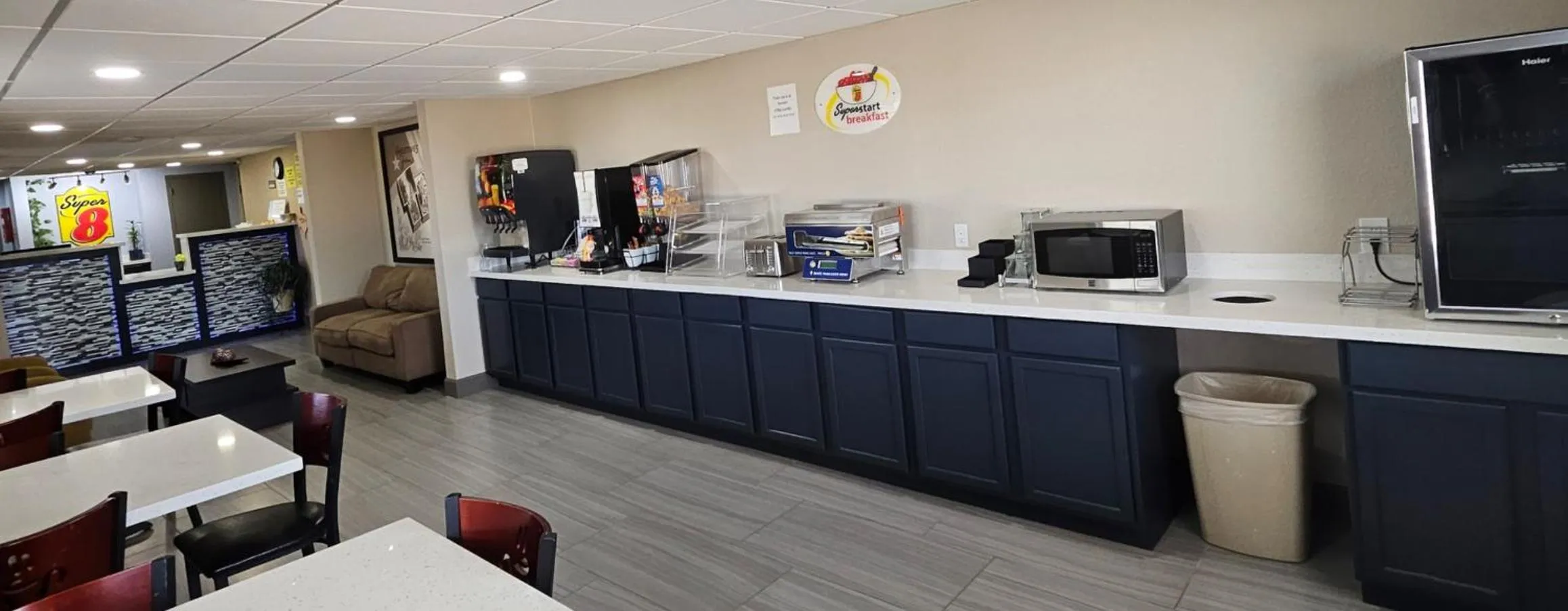 Kitchen or kitchenette in Super 8 by Wyndham Buffalo