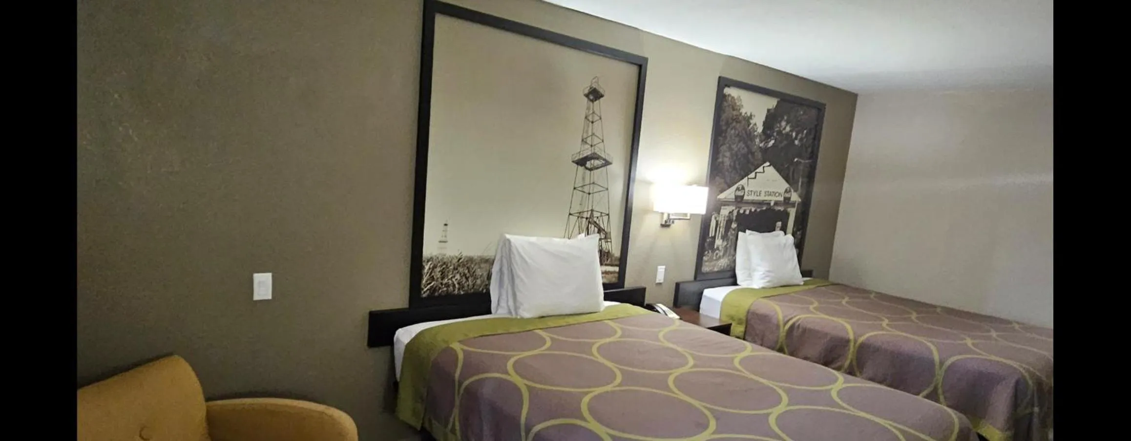 Bed in Super 8 by Wyndham Buffalo