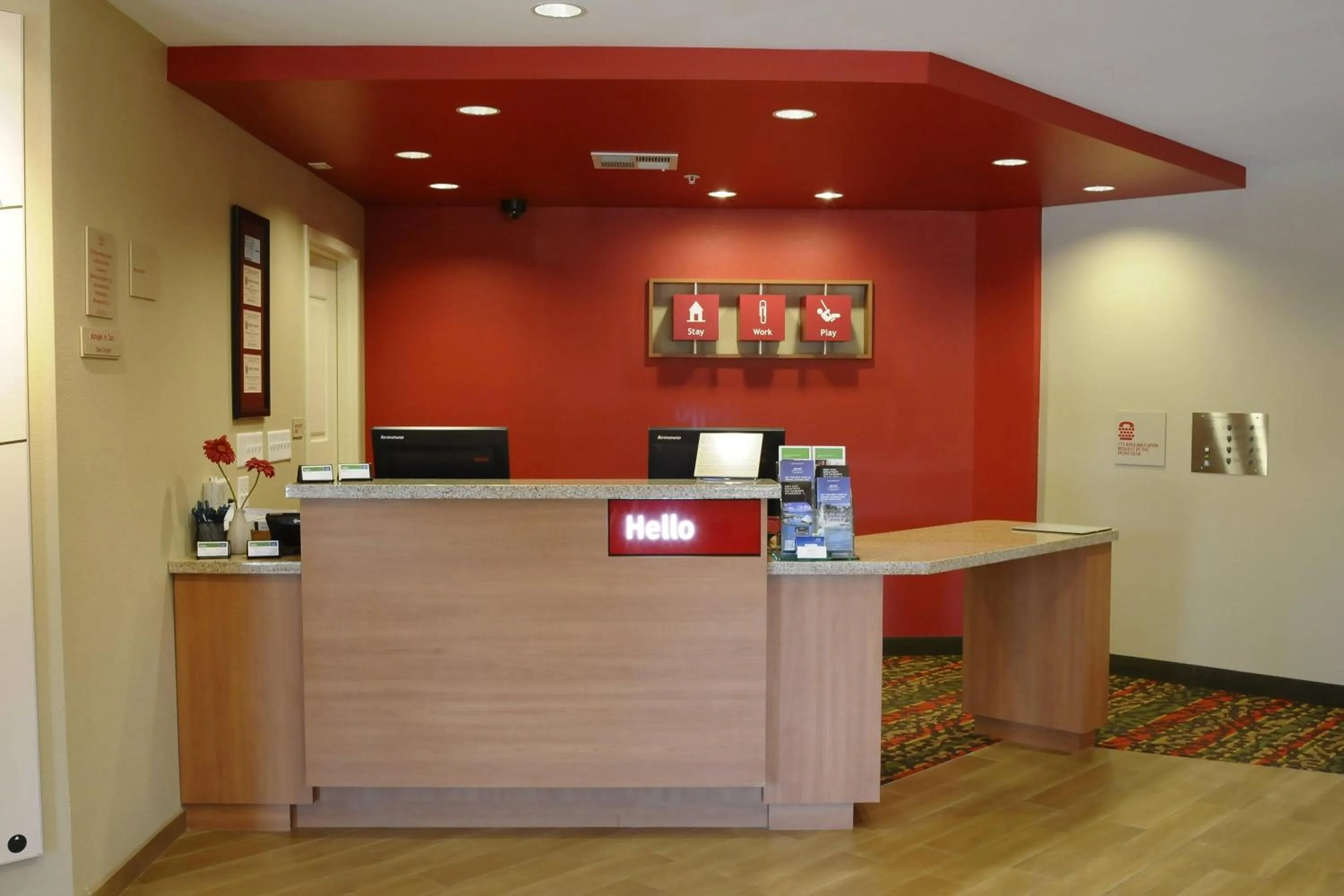 Lobby or reception in TownePlace Suites Redding