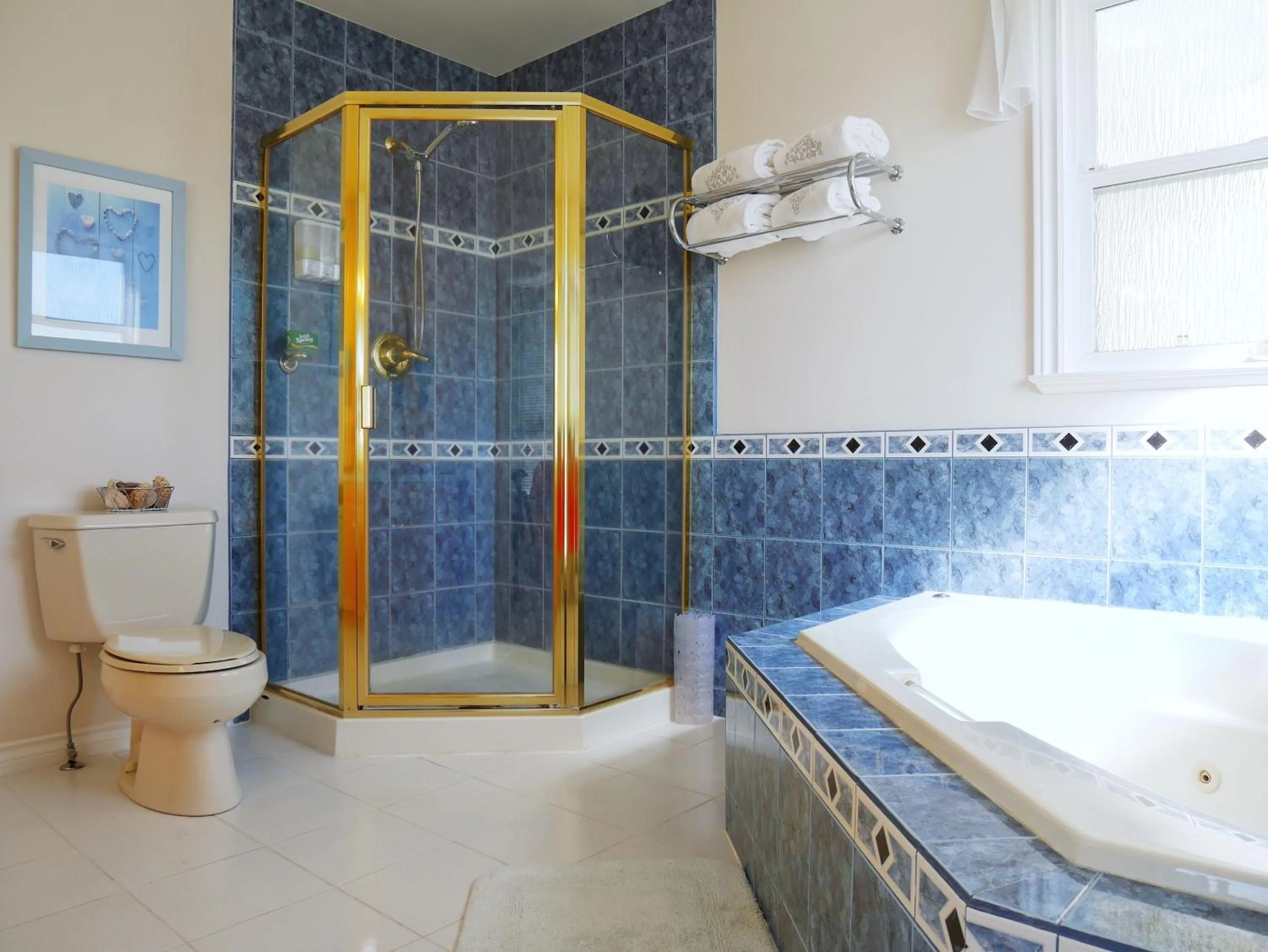 Shower in Star of the Sea guest house