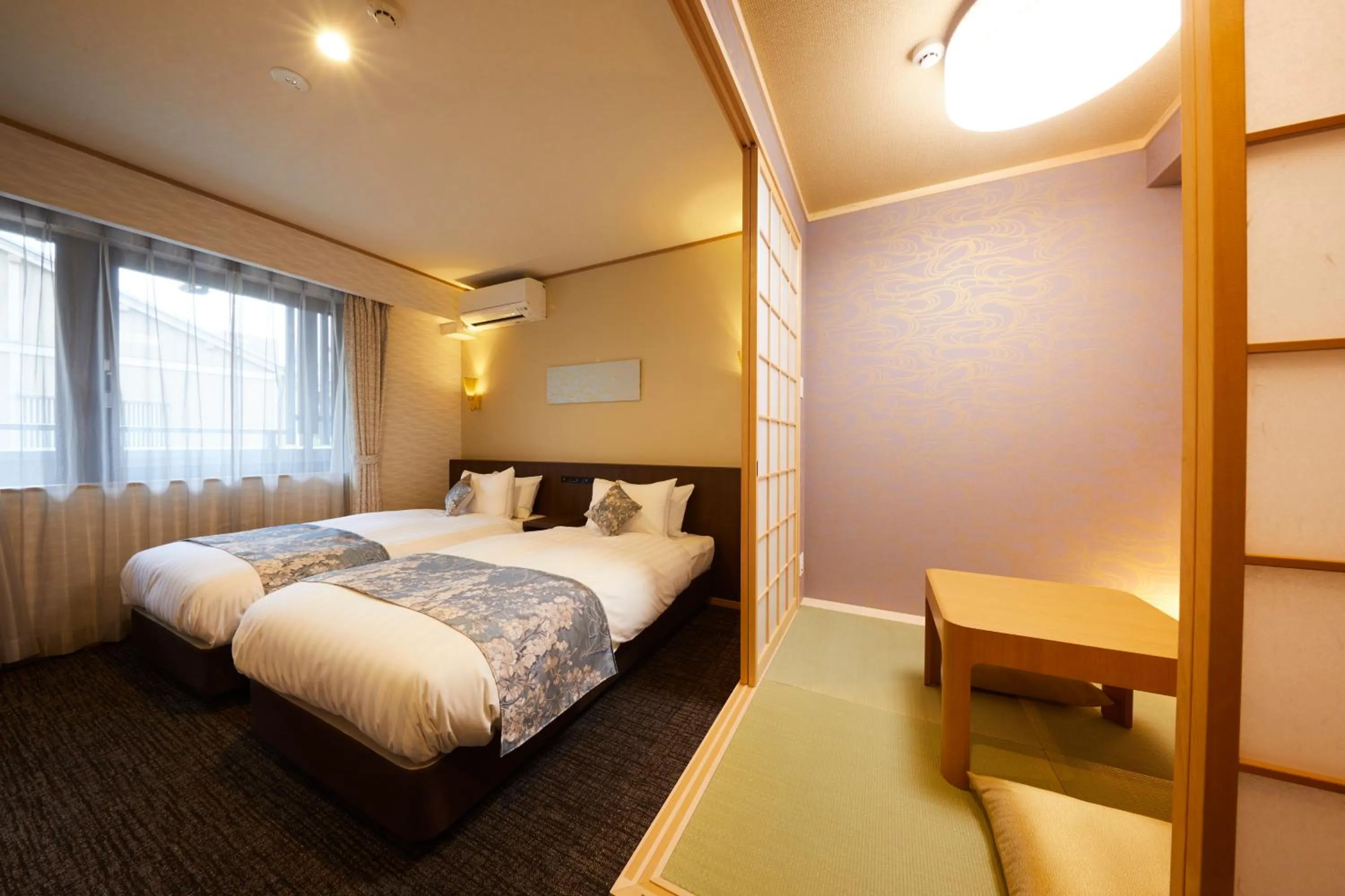 Photo of the whole room, Bed in Rinn Miyagawacho Grande