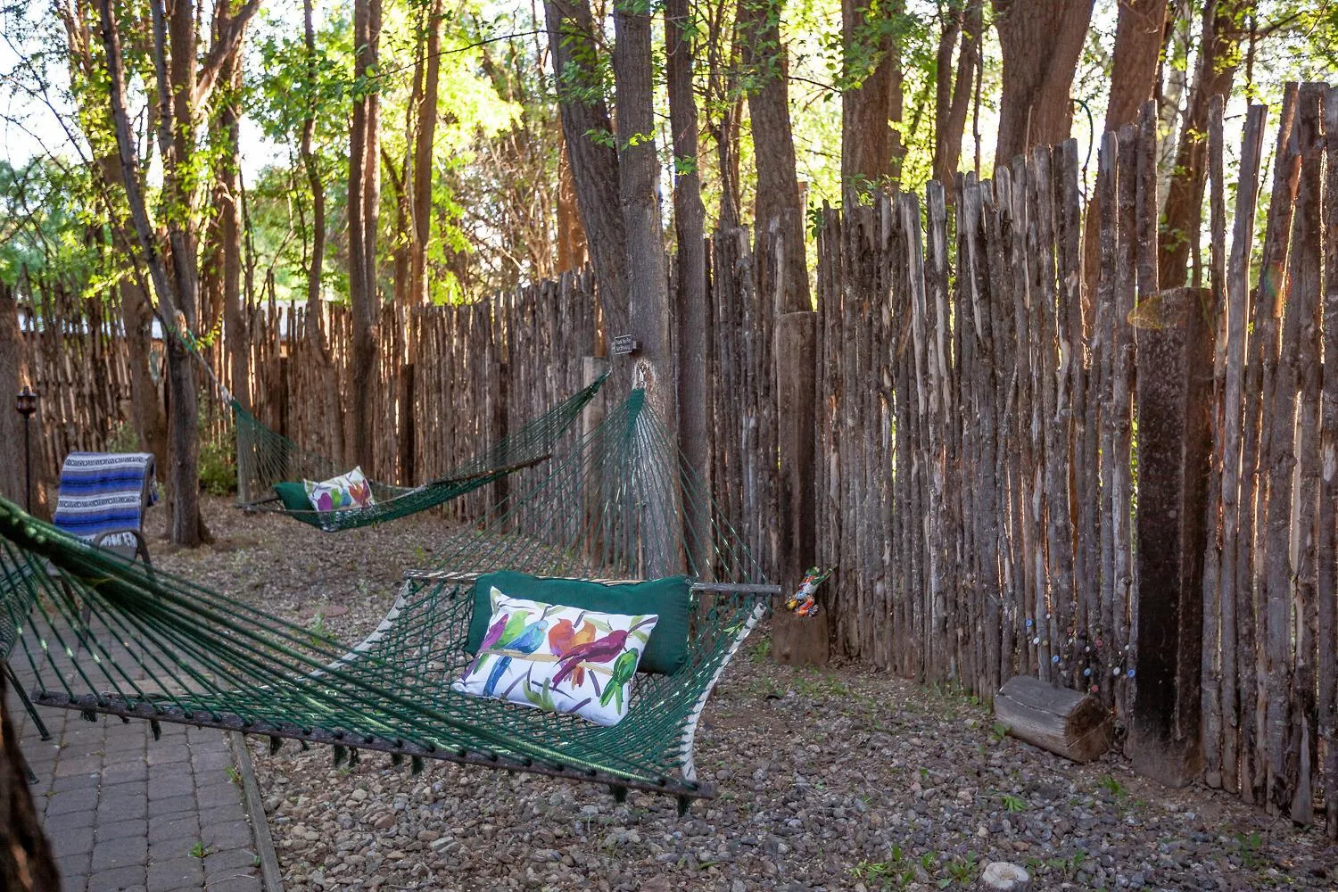 Garden in Dreamcatcher B&B