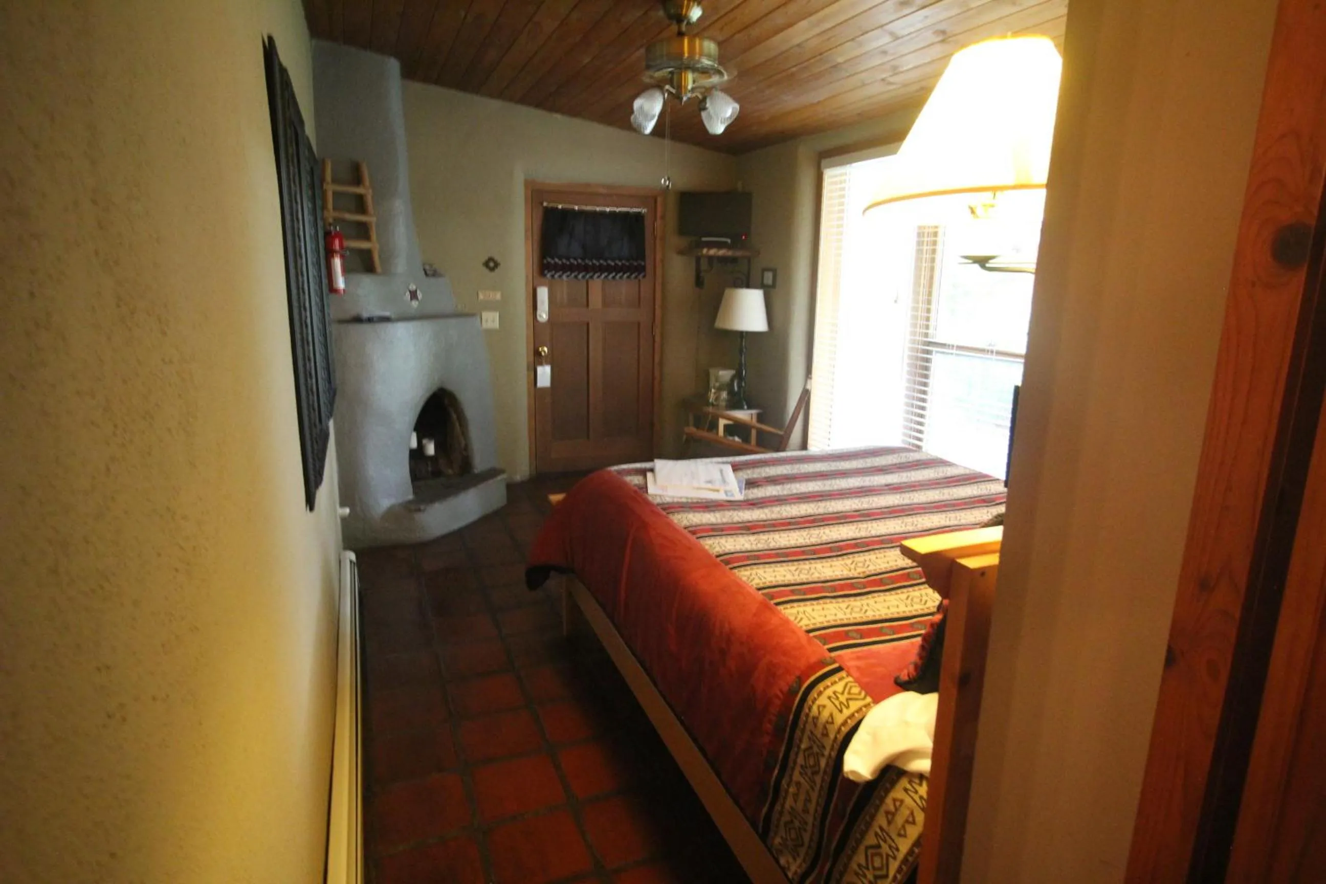 Bed in Dreamcatcher B&B