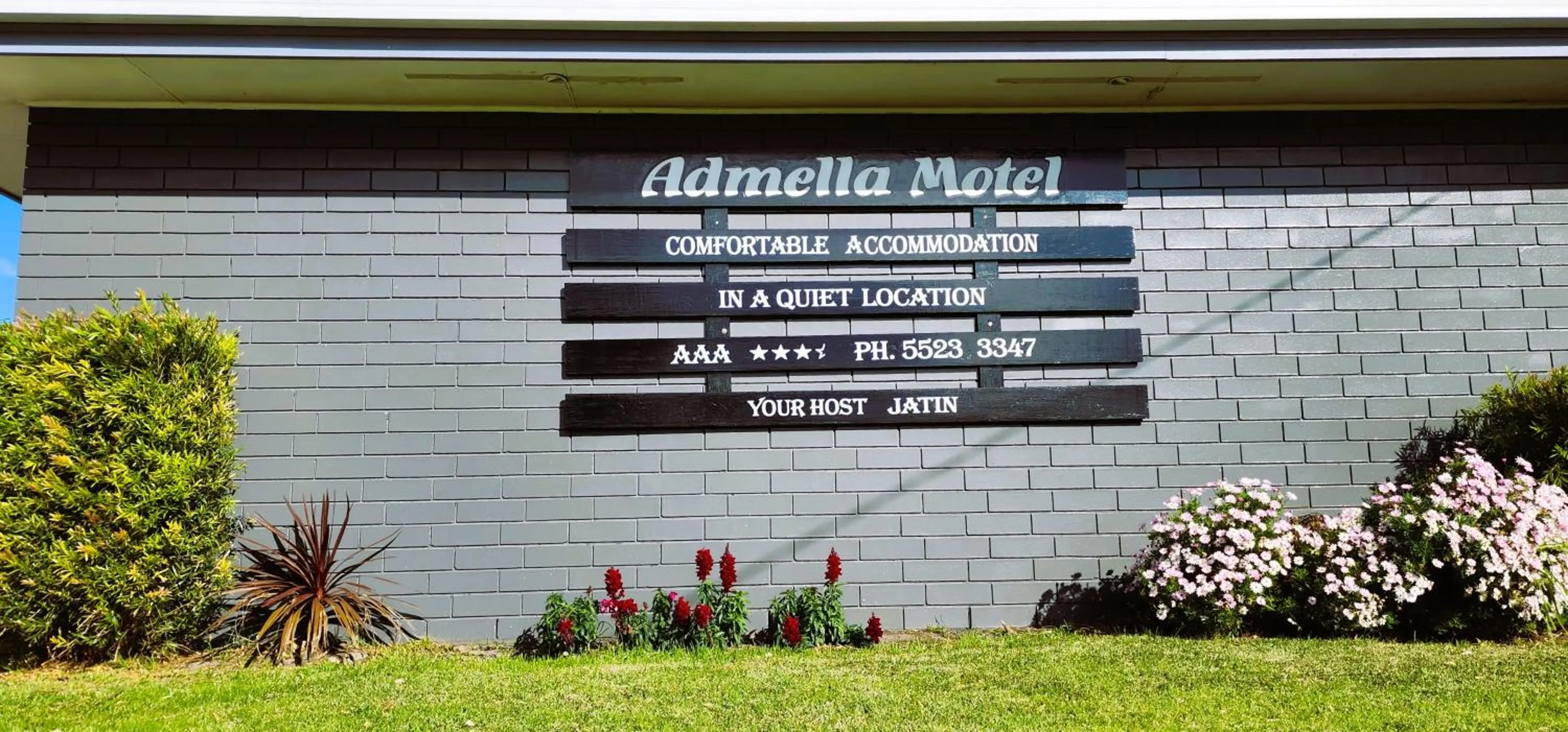 Property logo or sign in Admella Motel