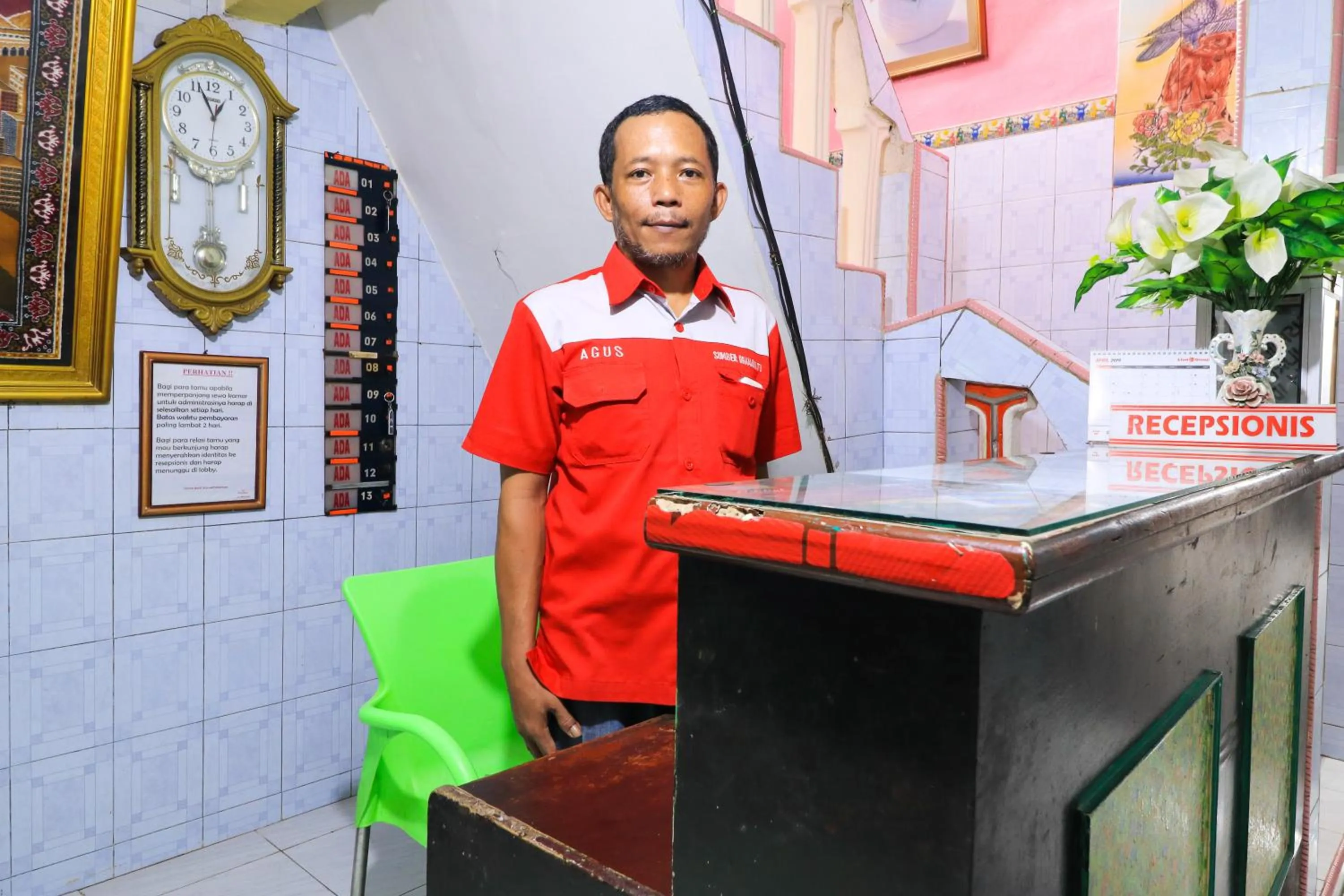 Lobby or reception in Dharmawati Homestay Syariah at Terminal Purabaya