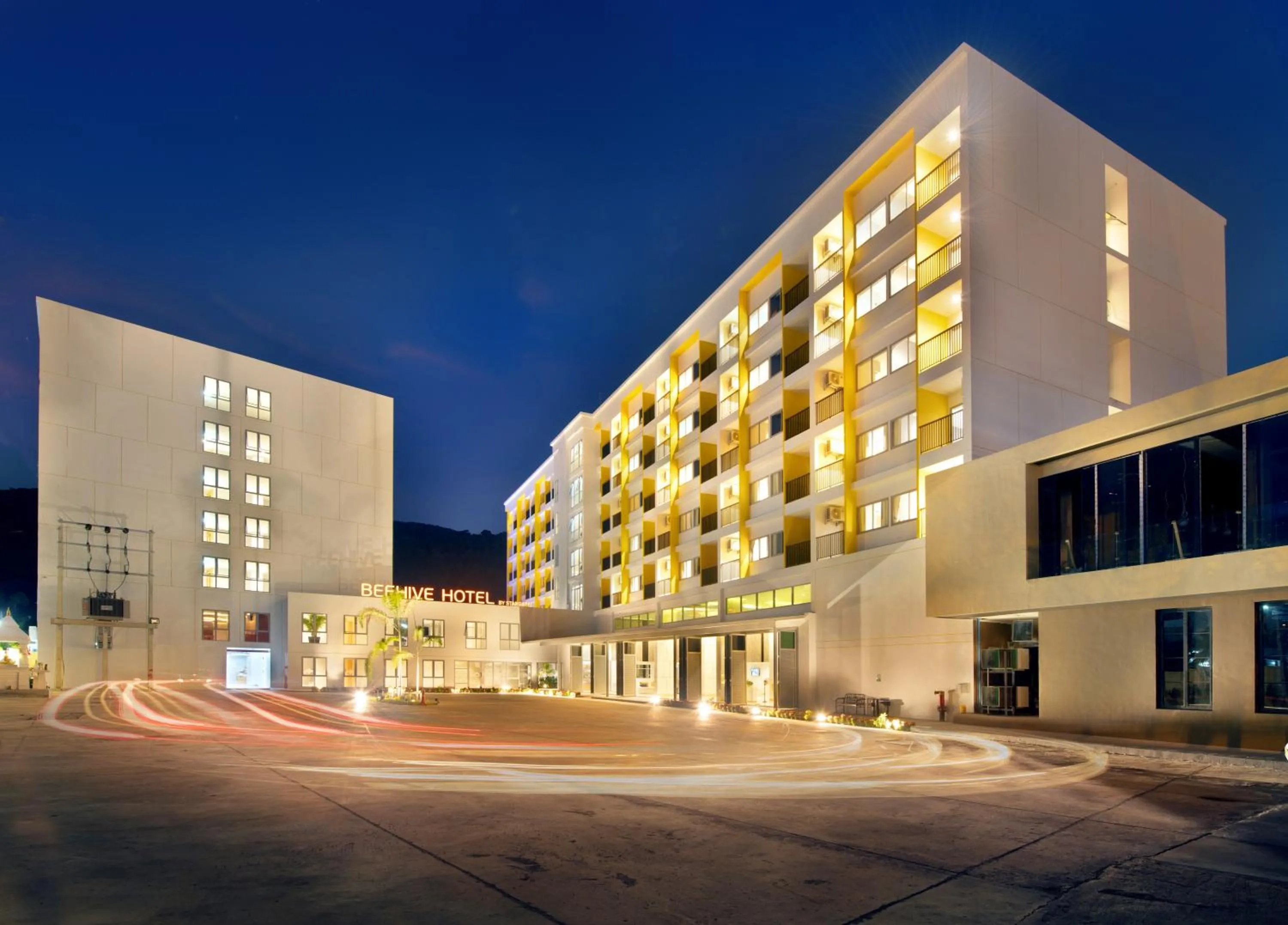 Property building in Beehive Boutique Hotel Phuket