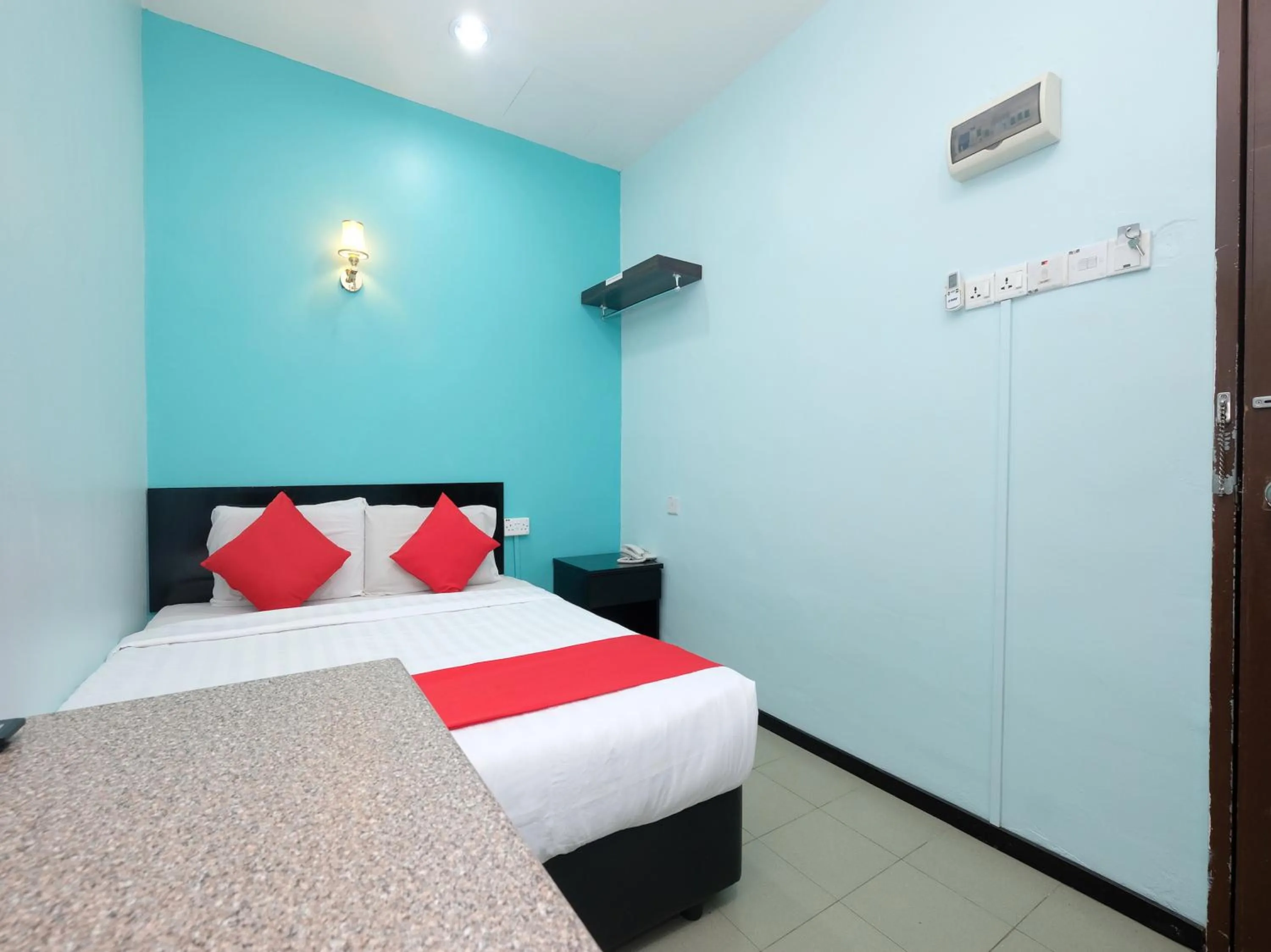 Bed in Marjan Hotel Sdn Bhd