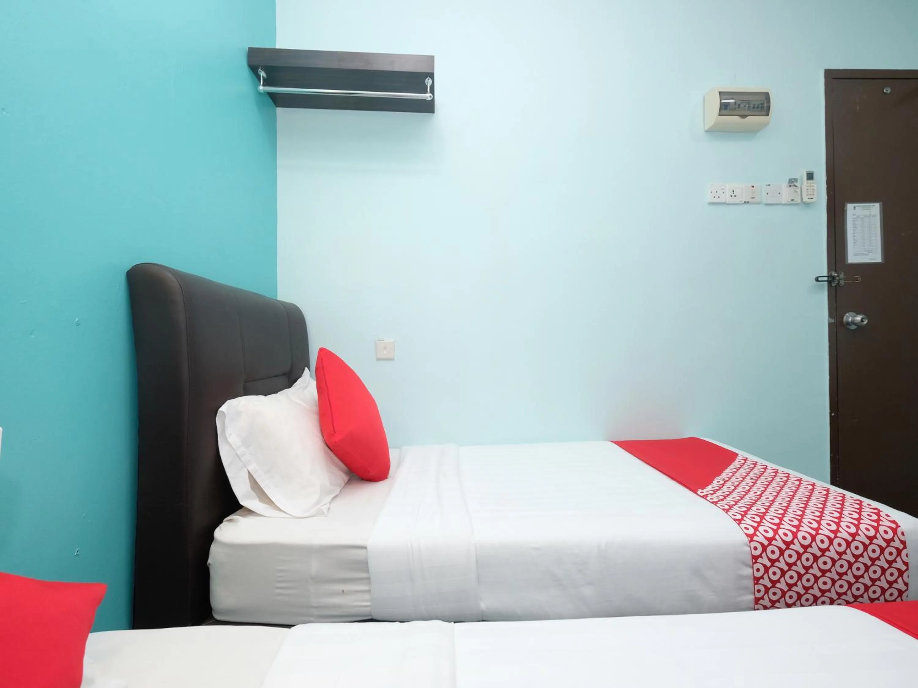 Bed in Marjan Hotel Sdn Bhd