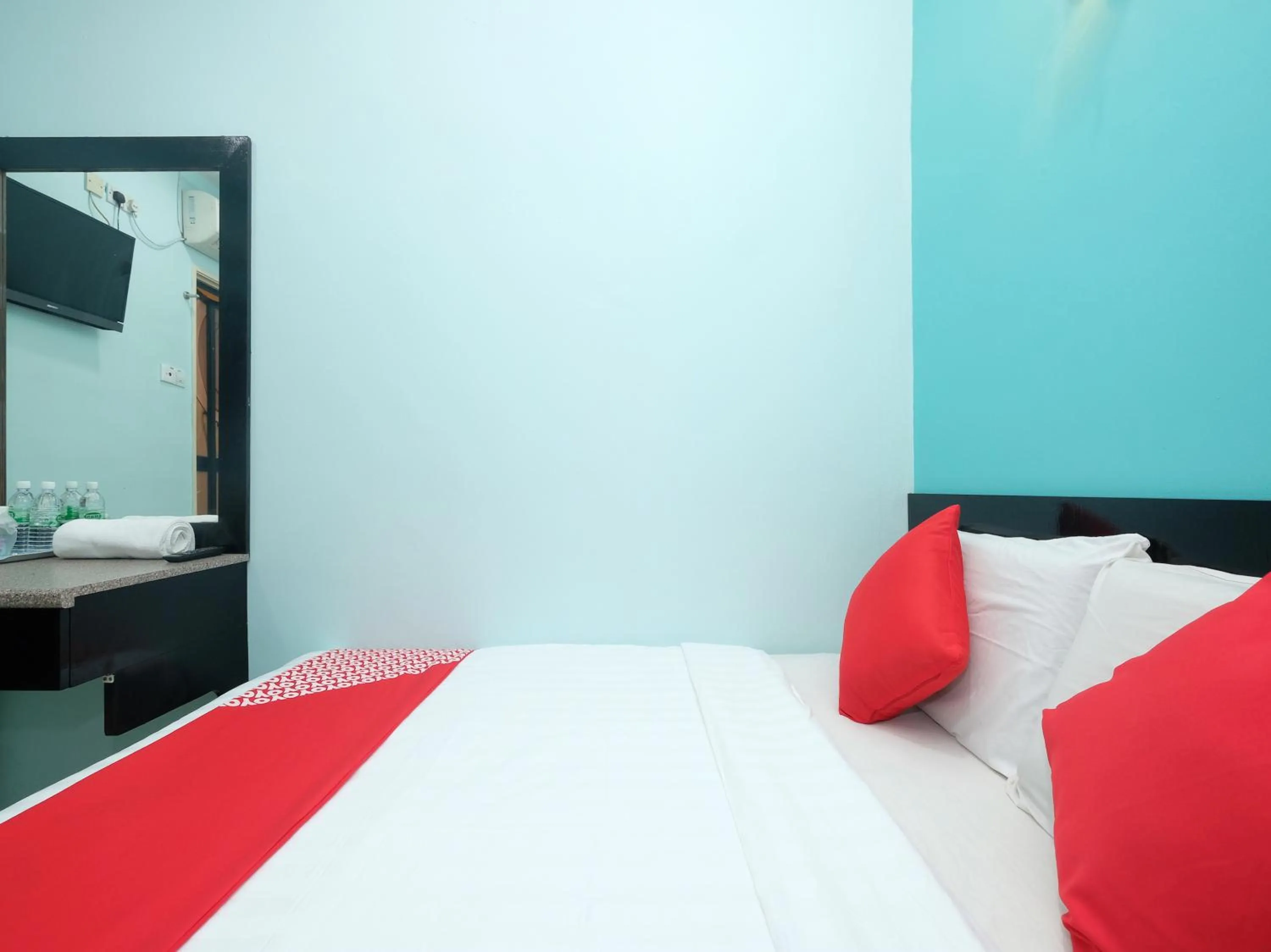 Bed in Marjan Hotel Sdn Bhd