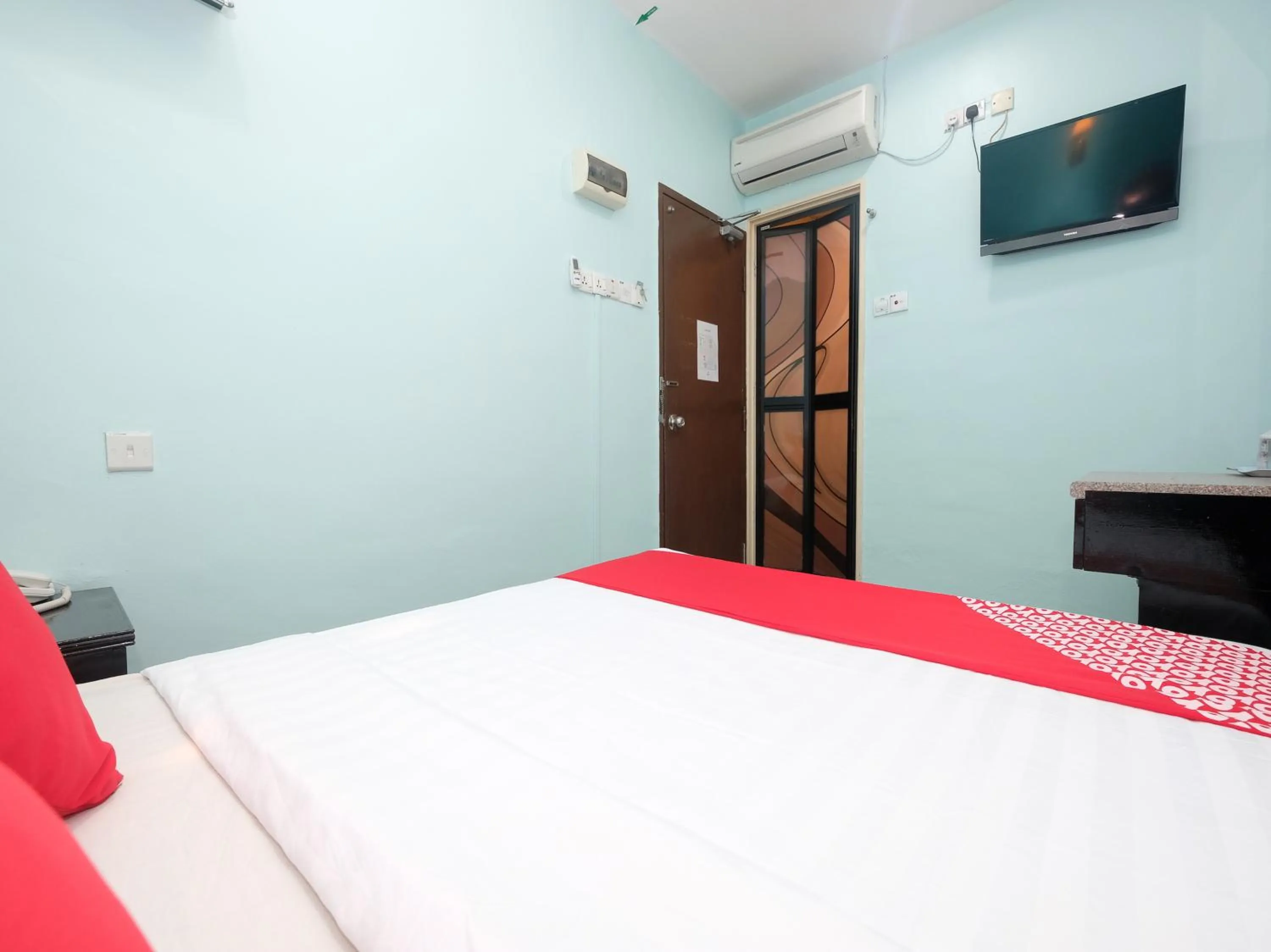 Bed in Marjan Hotel Sdn Bhd