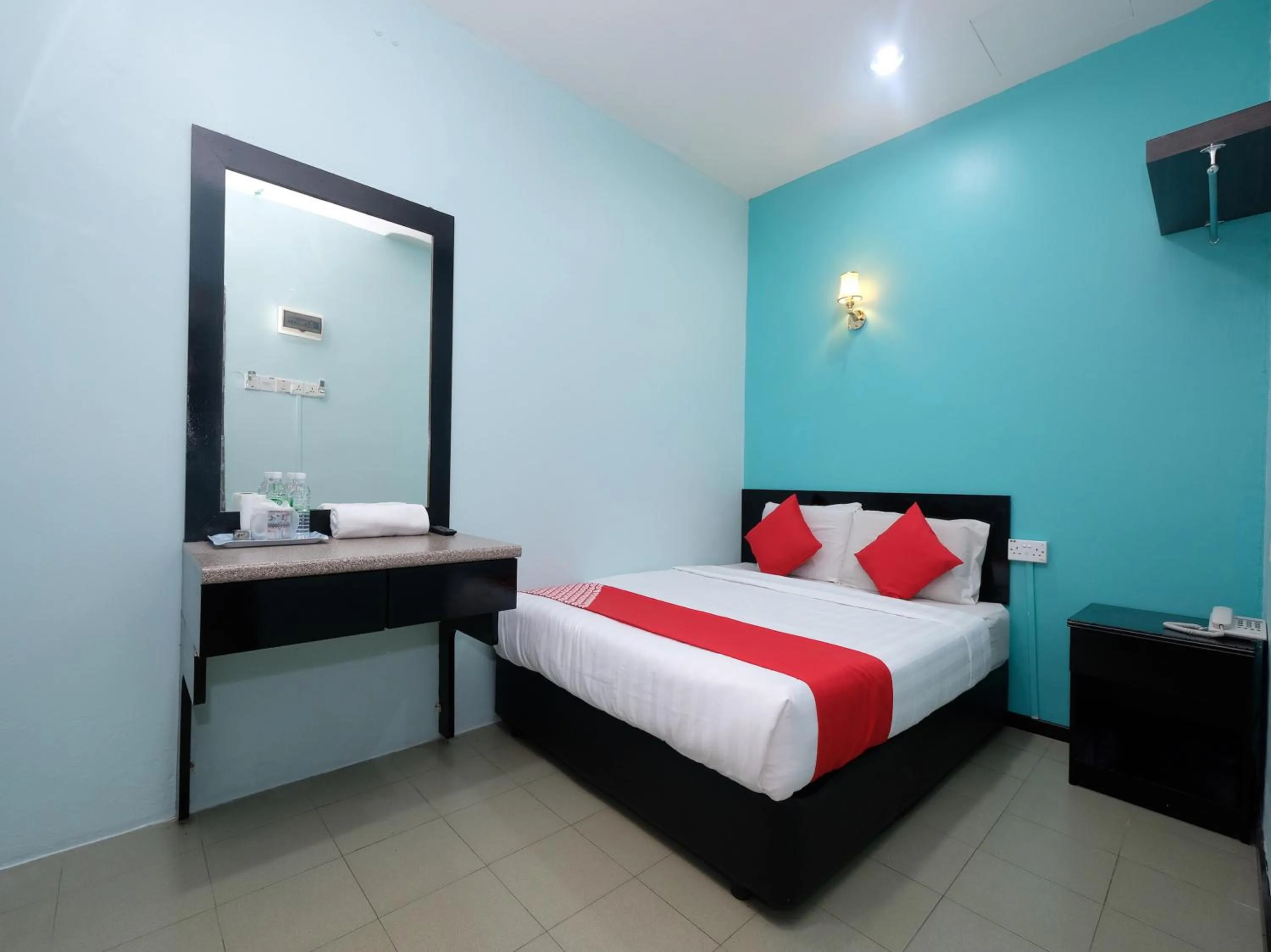 Bed in Marjan Hotel Sdn Bhd