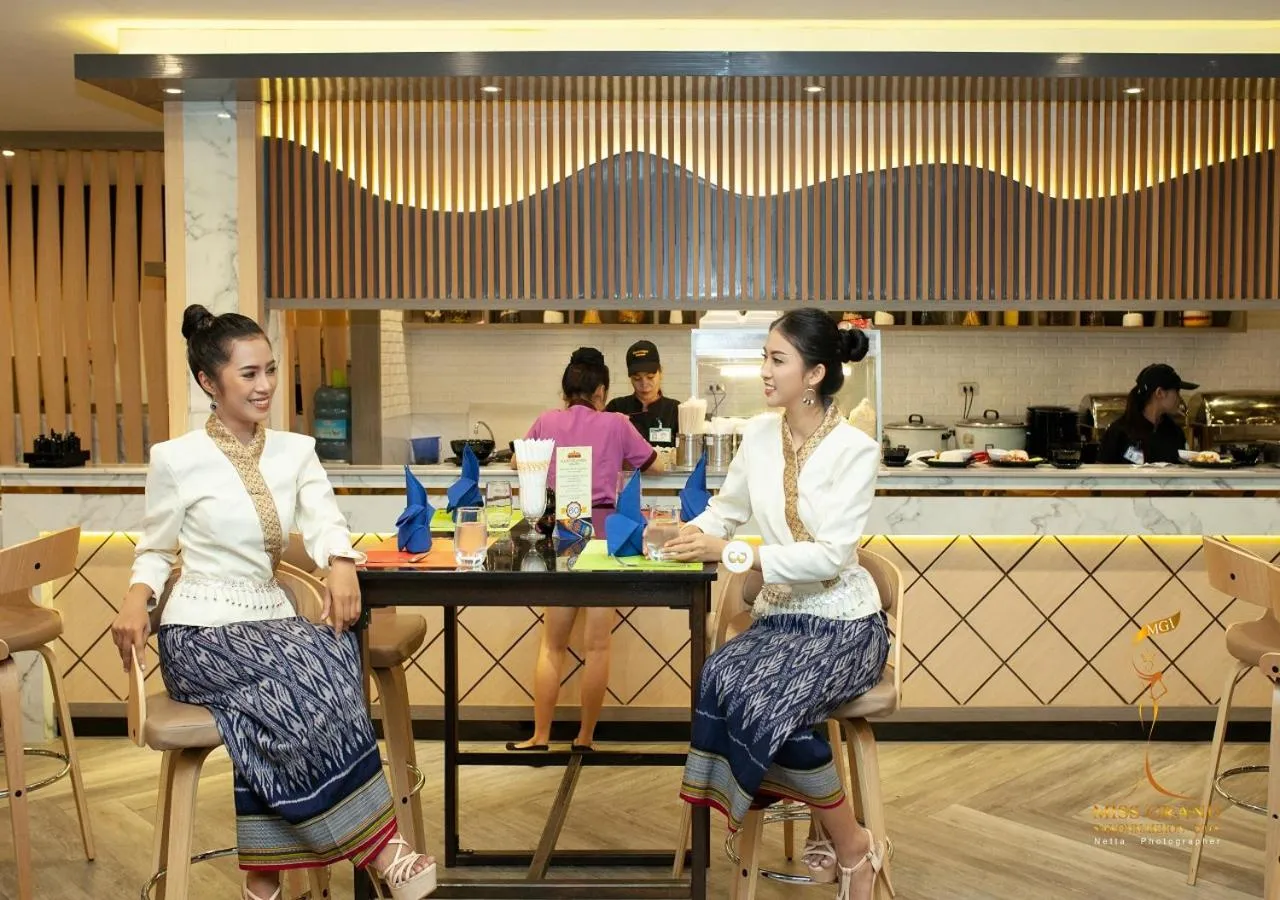 Asian breakfast in Savan Resorts