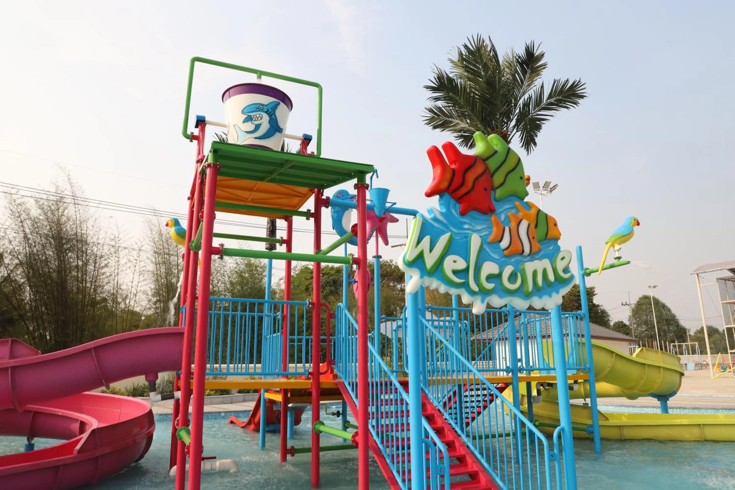 Aqua park in Savan Resorts