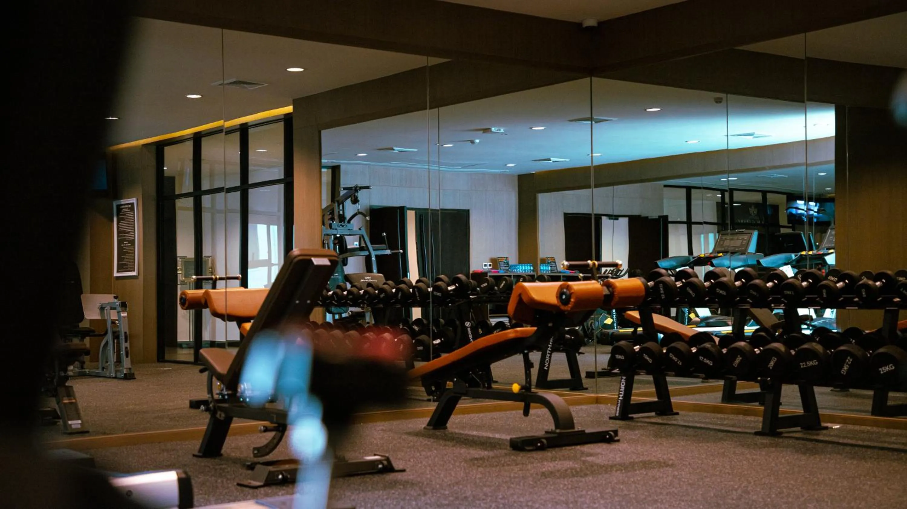 Fitness centre/facilities in Savan Resorts