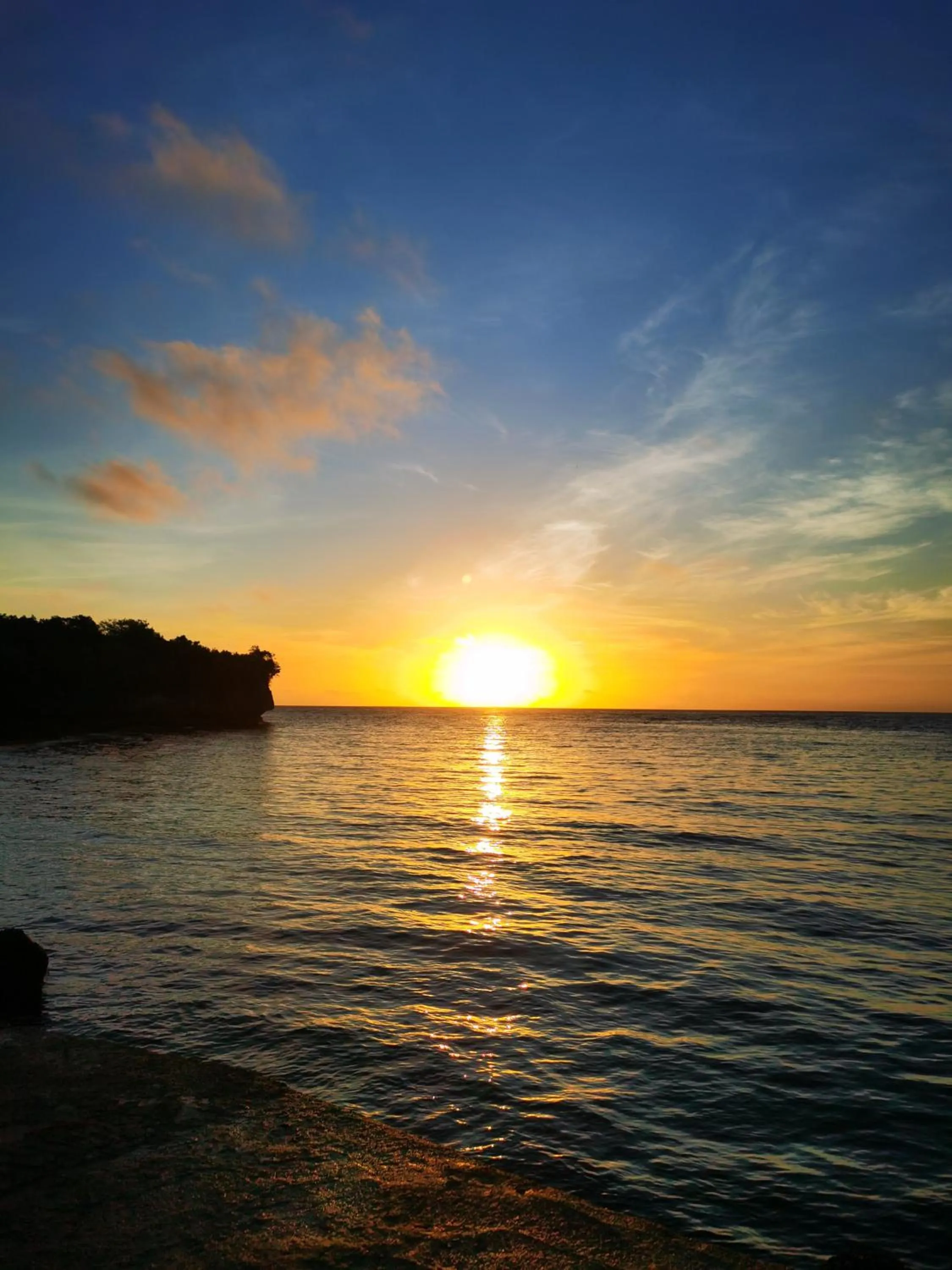 Sunrise in Jelly Sea Resort