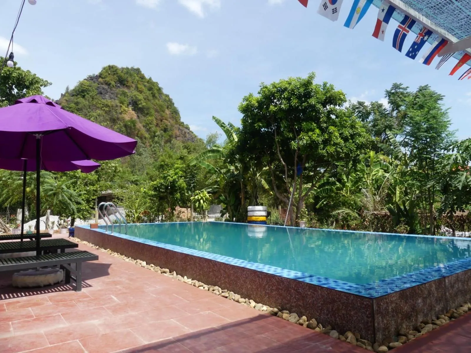 Swimming pool in Phong Nha Love Homestay