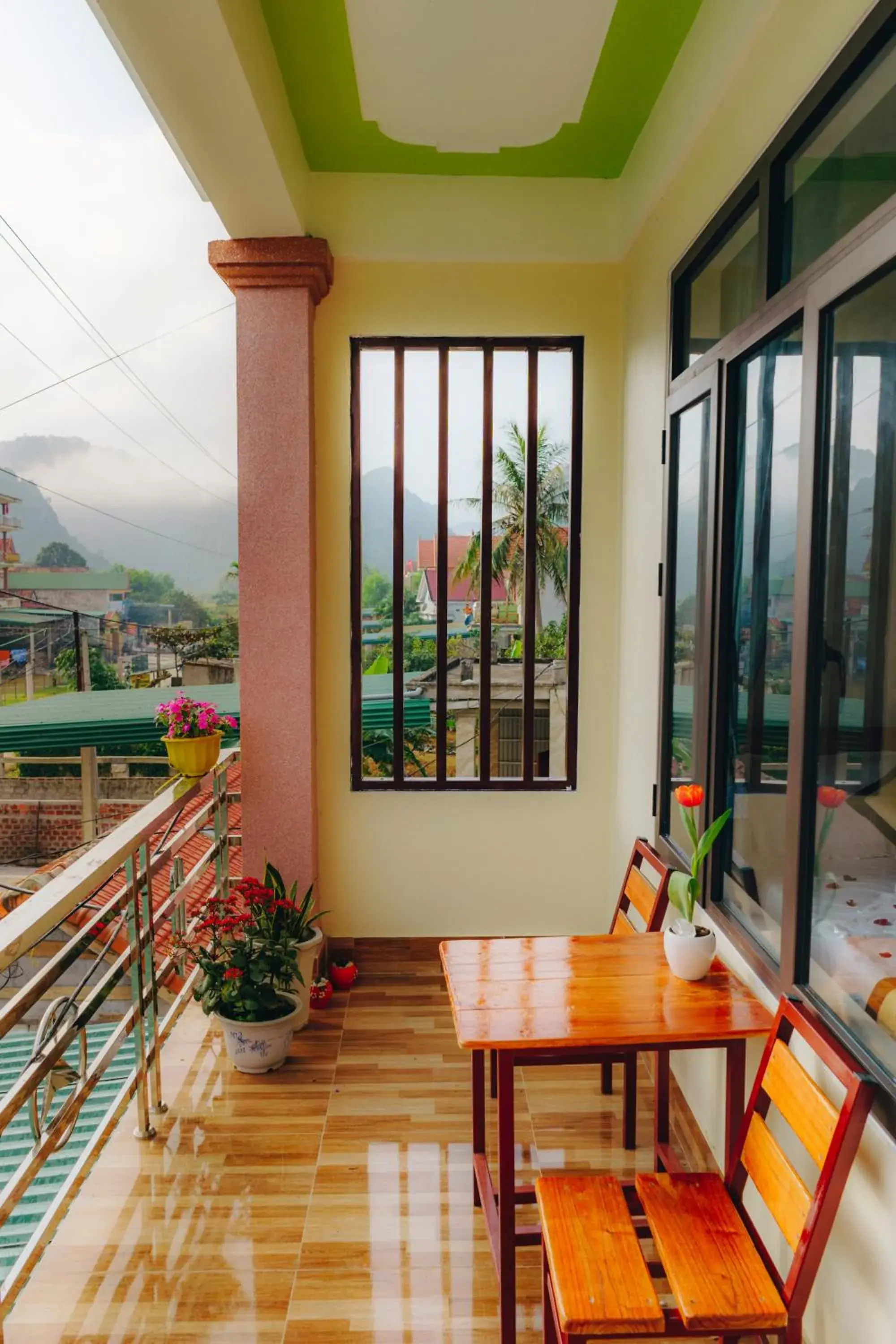 Queen Room with Garden View in Phong Nha Love Homestay Queen Room with Garden View in Phong Nha Love Homestay