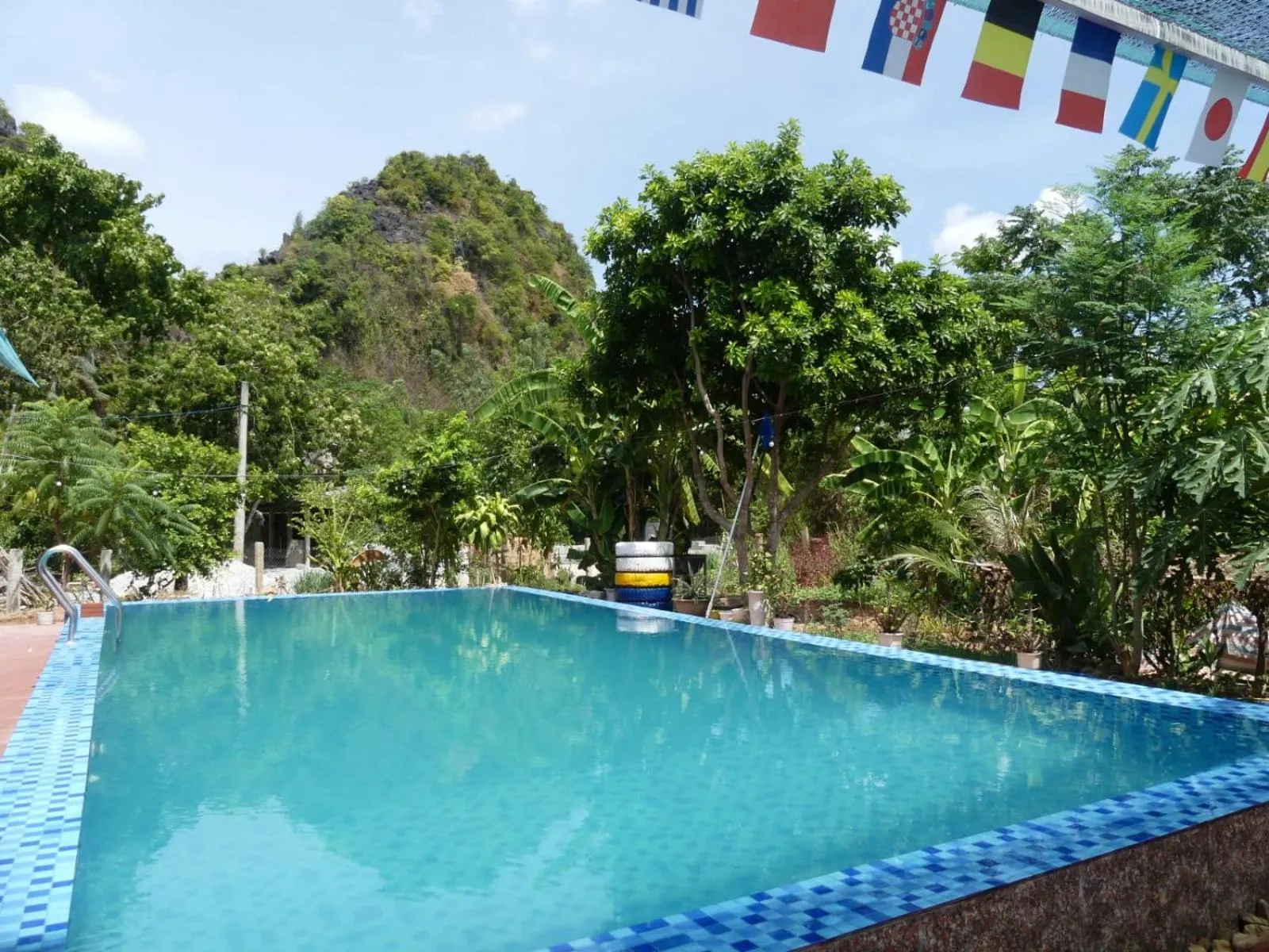Swimming pool in Phong Nha Love Homestay