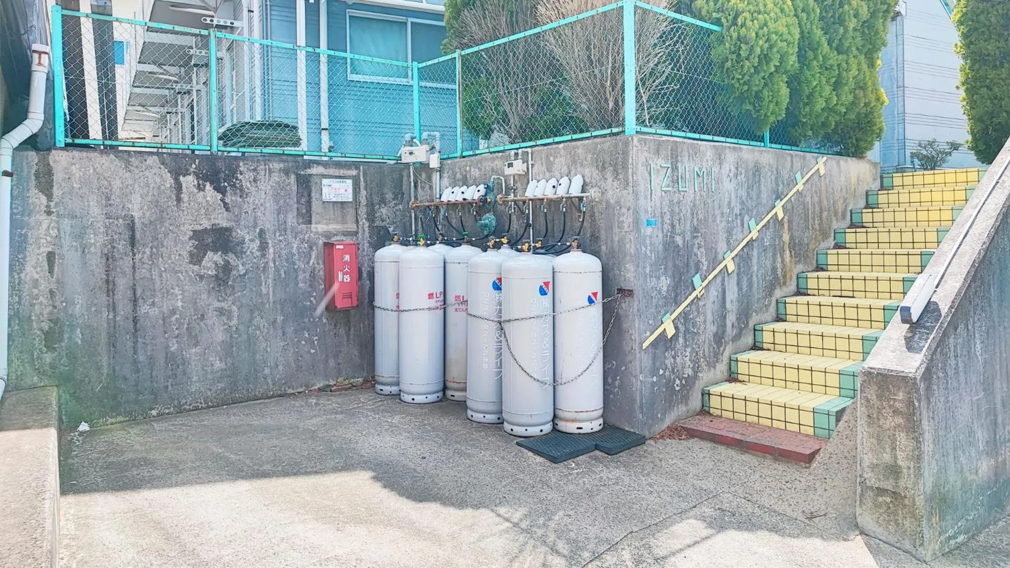 Property building in Hotel Frontier