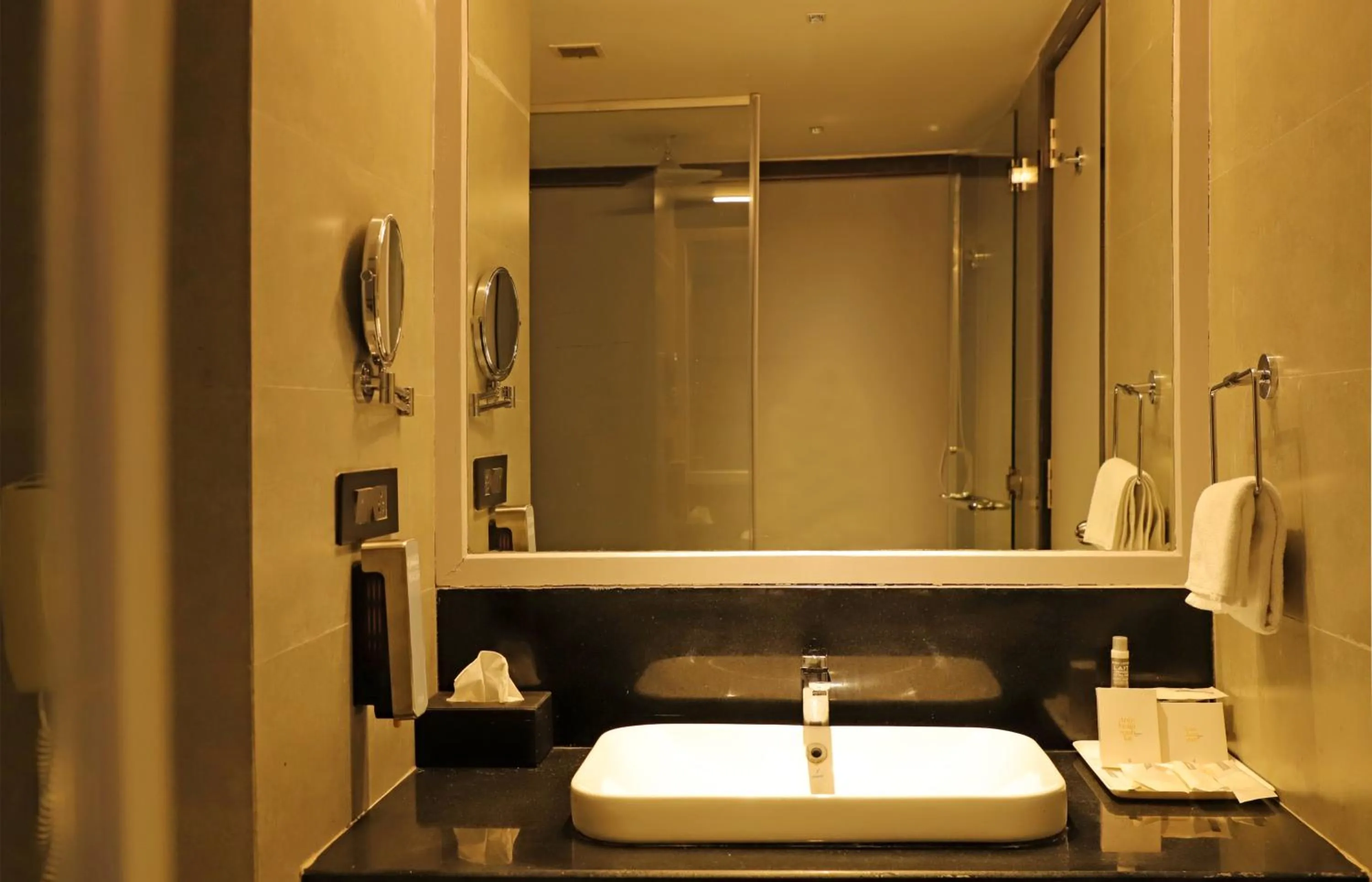 Shower in Golden Tulip Candolim, Goa