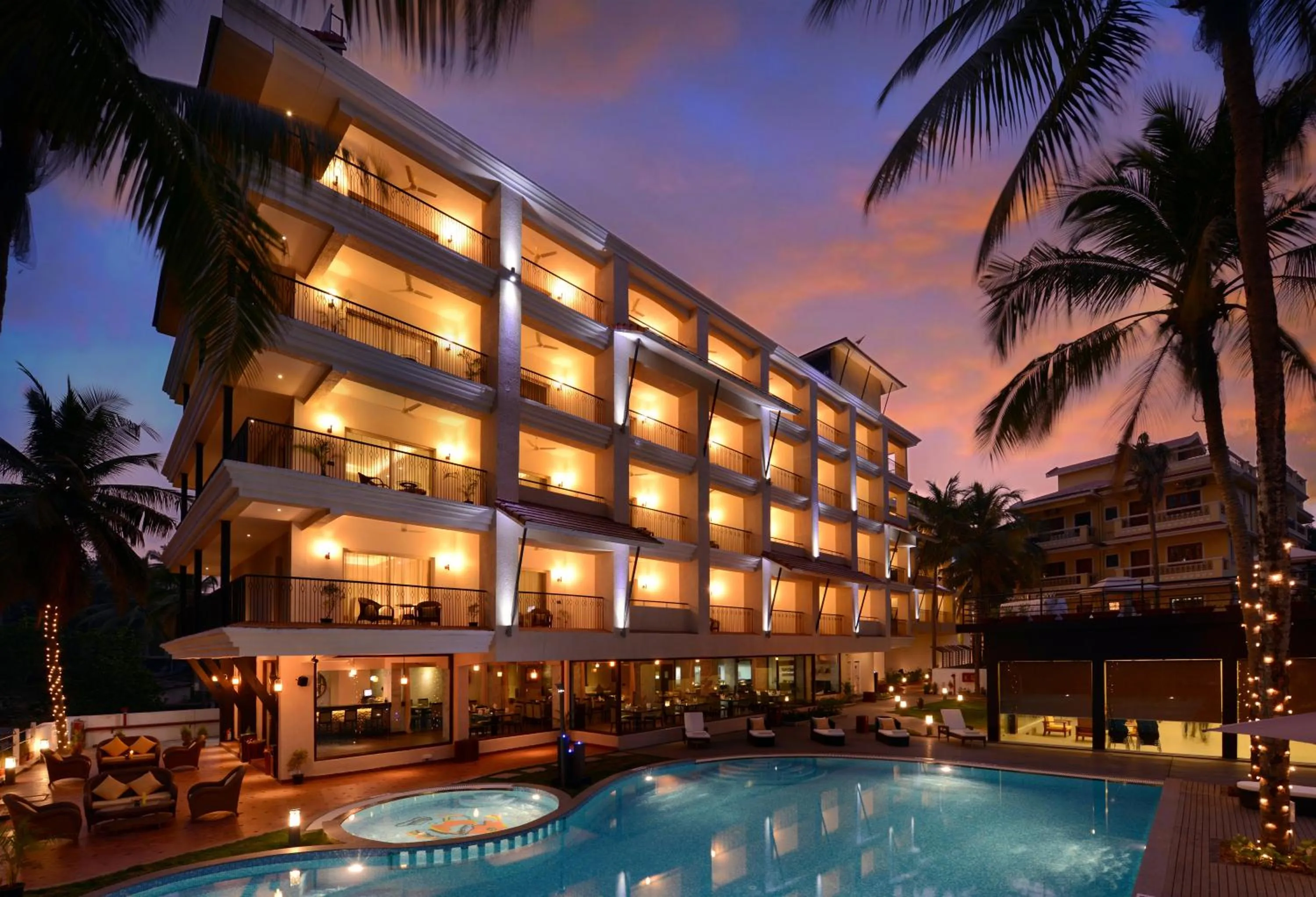 Property building in Golden Tulip Candolim, Goa