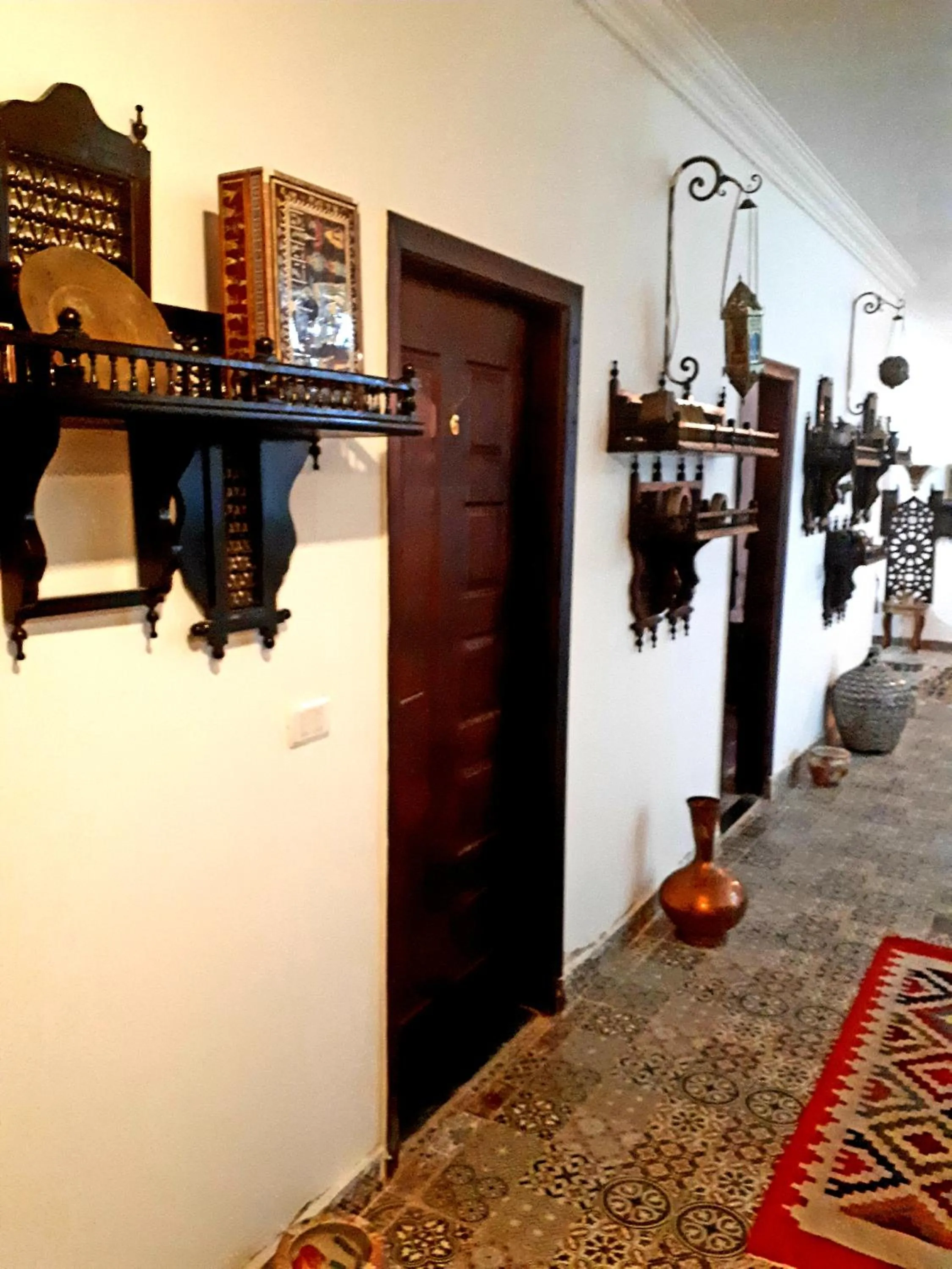 Decorative detail in Arabian Nights Pyramids Guesthouse