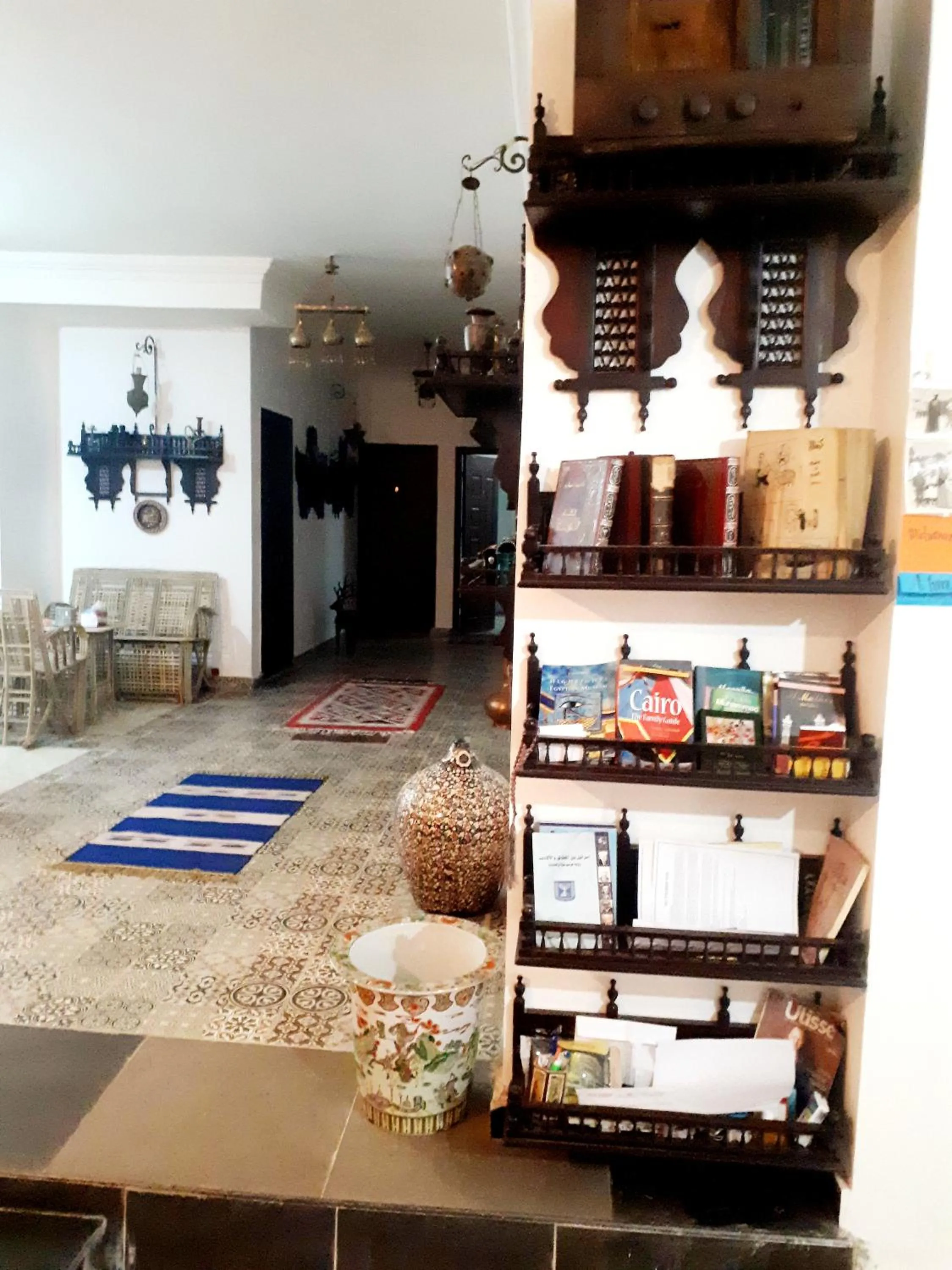 Lounge or bar in Arabian Nights Pyramids Guesthouse