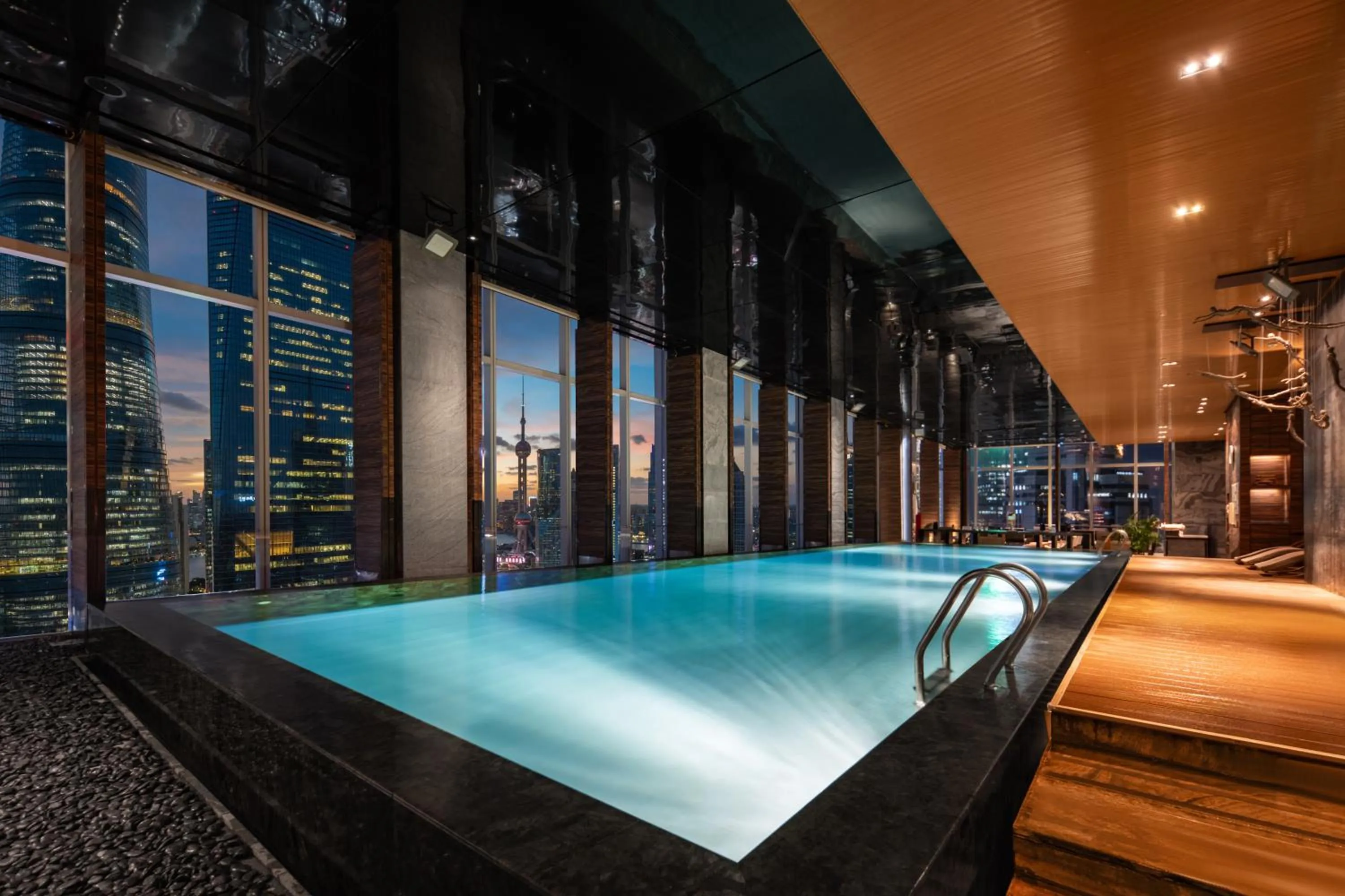 Swimming pool in Regent Shanghai Pudong